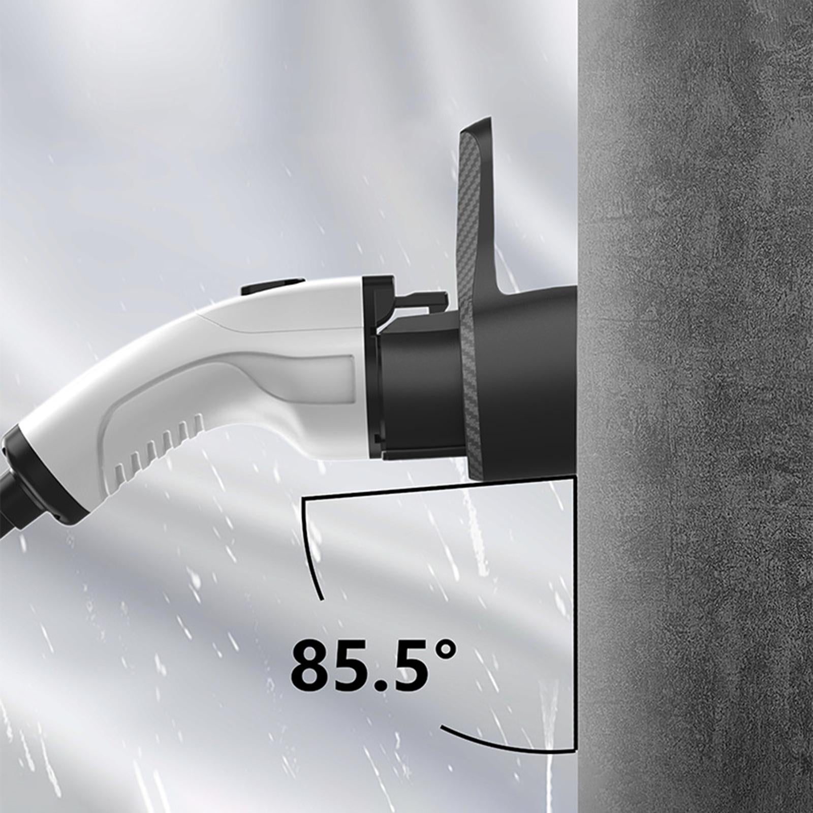 EV Charger Holder Wall Mounted for Charging Cable Electric Vehicle Trip