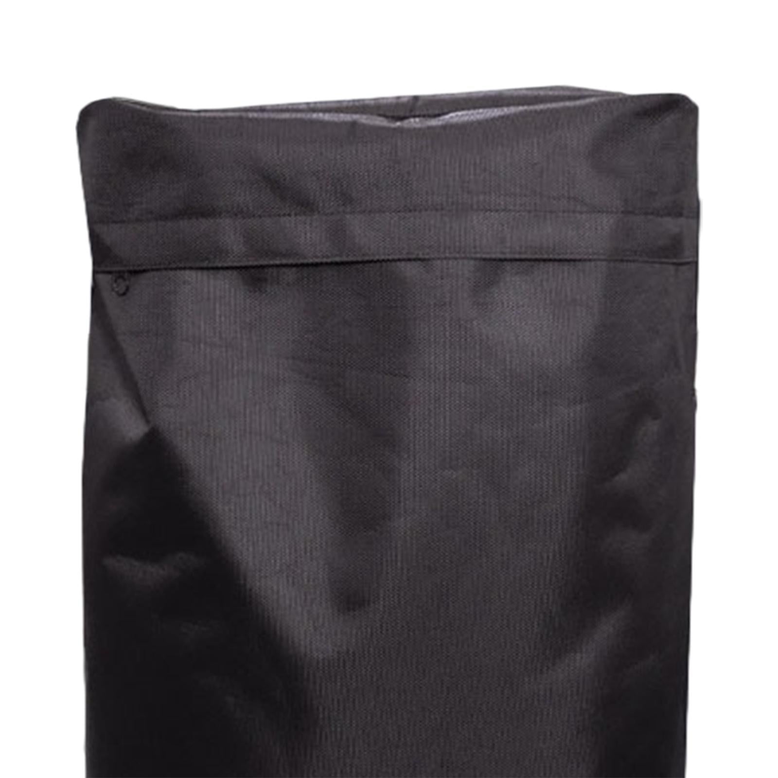 SUV Spare Tire Trash Storage Bag Simple Installation Black Camping Organizer