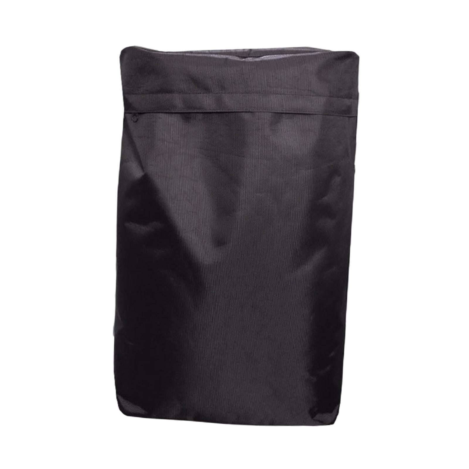 SUV Spare Tire Trash Storage Bag Simple Installation Black Camping Organizer