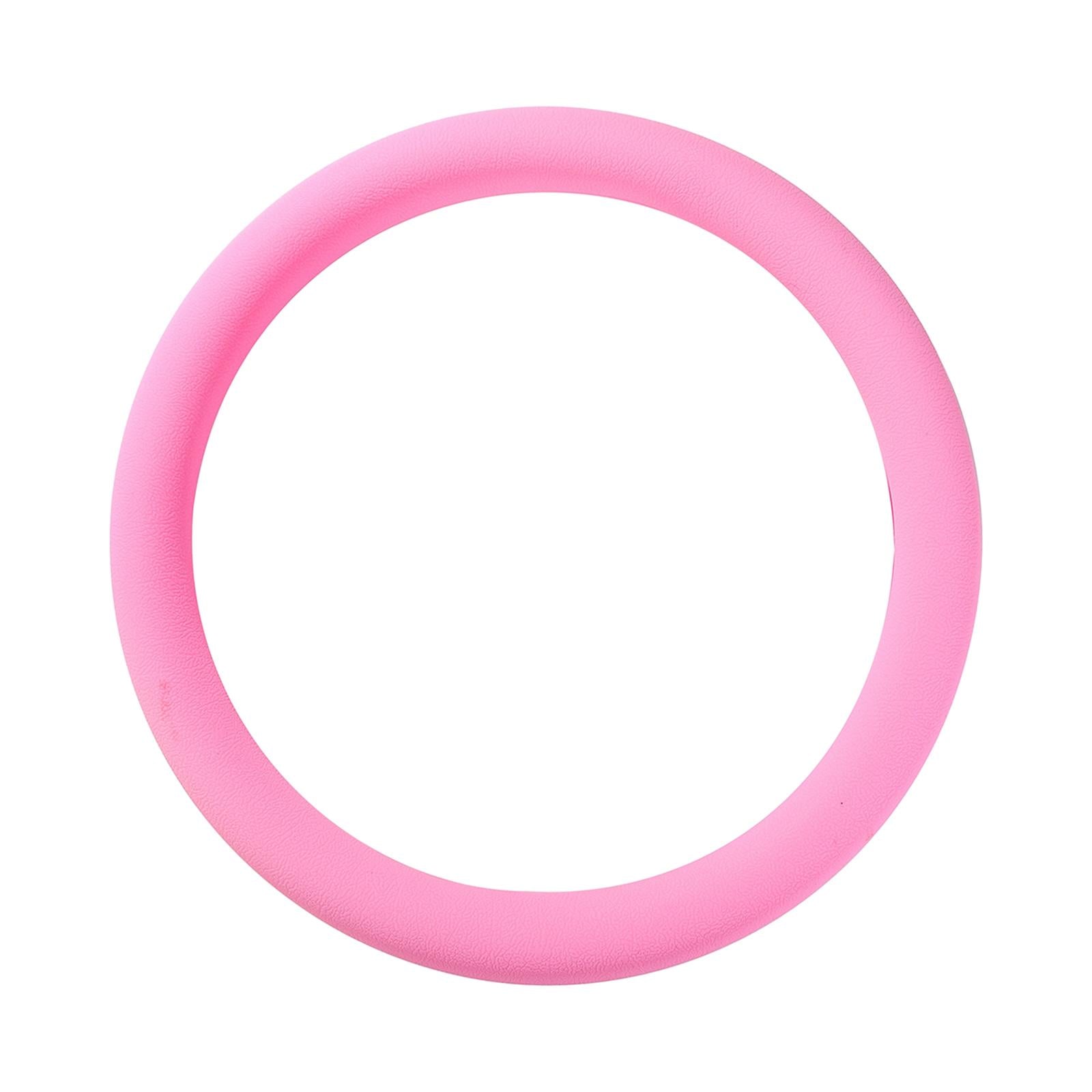 Car Steering Wheel Cover Auto Decoration Covers Comfortable Protective Cover Pink