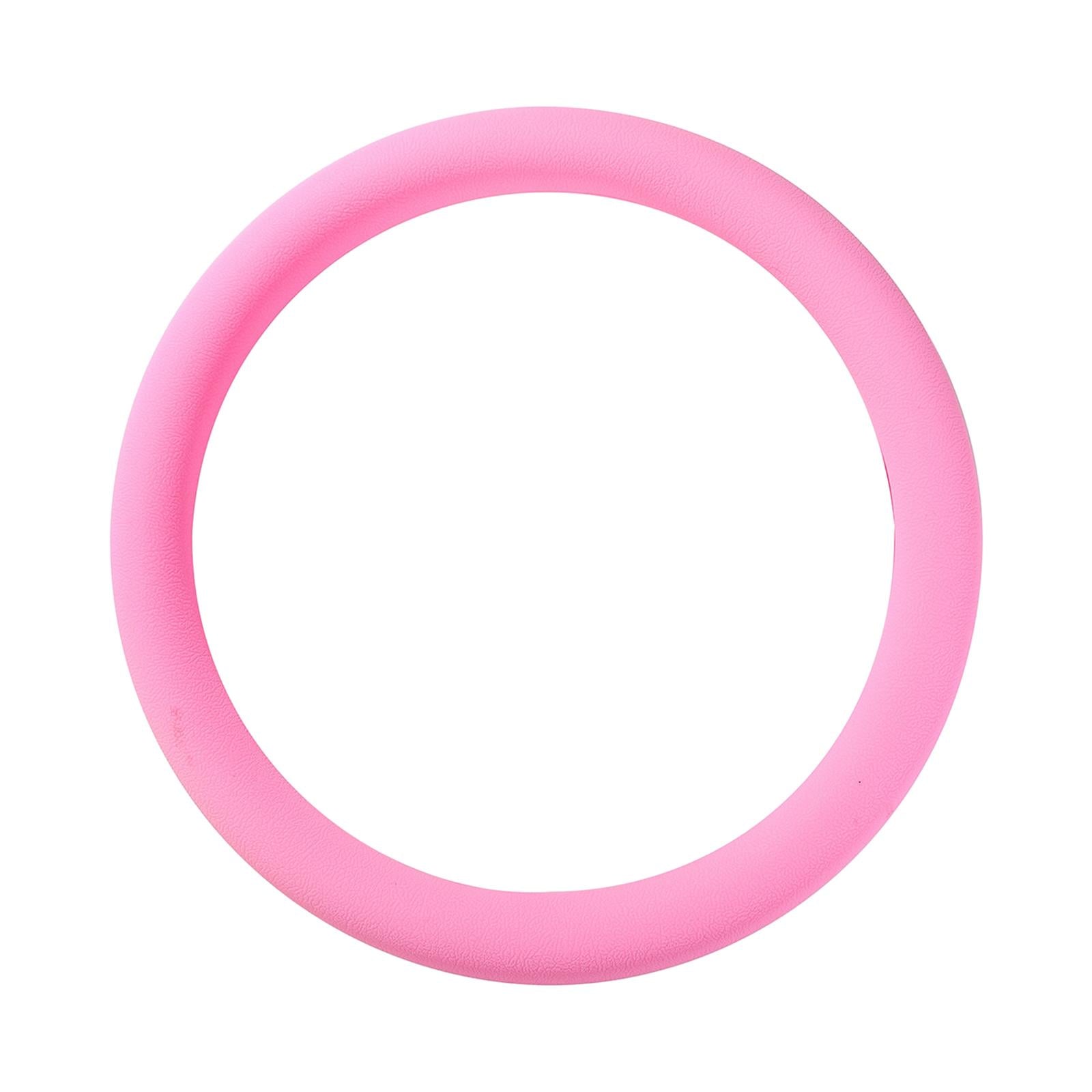 Car Steering Wheel Cover Auto Decoration Covers Comfortable Protective Cover Pink