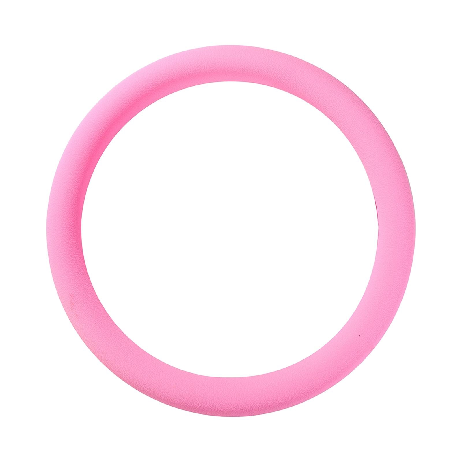 Car Steering Wheel Cover Auto Decoration Covers Comfortable Protective Cover Pink