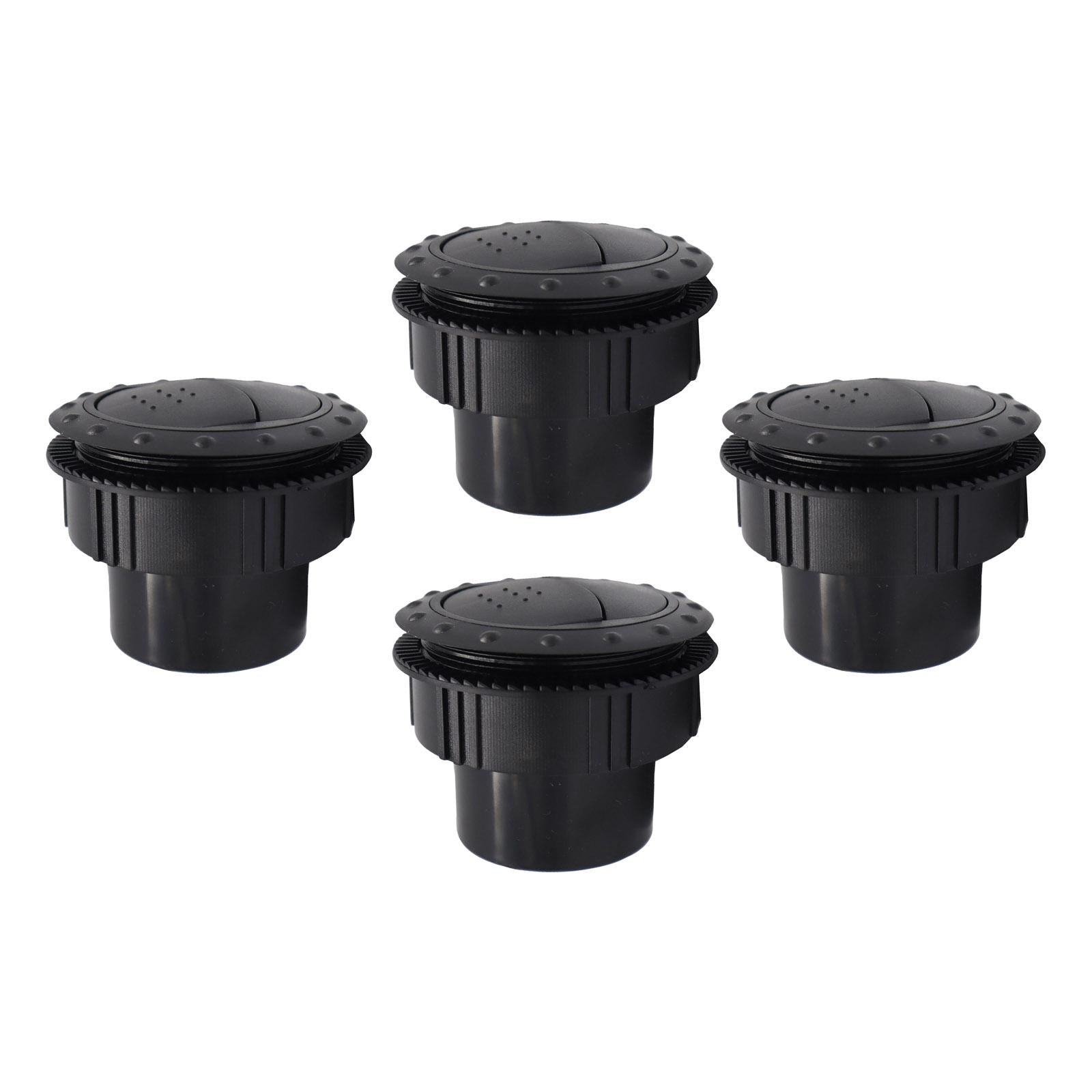 4Pcs Air Conditioning Outlet Vent Durable Universal for RV Trailer Auto