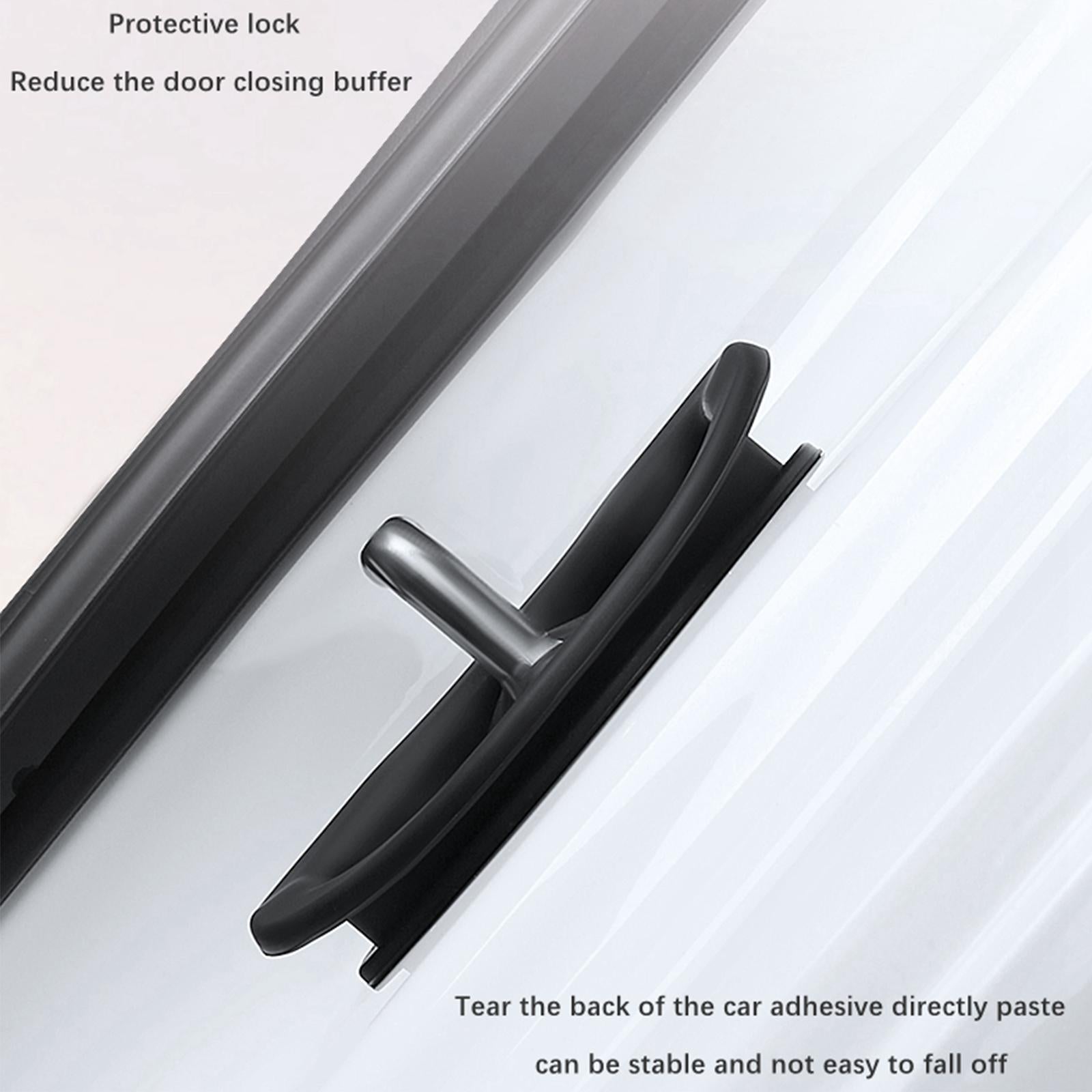 4Pcs Car Door Lock latches Cover Protector Compatible for Tesla Model 3