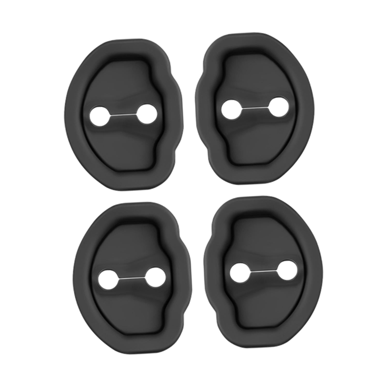4Pcs Car Door Lock latches Cover Protector Compatible for Tesla Model 3