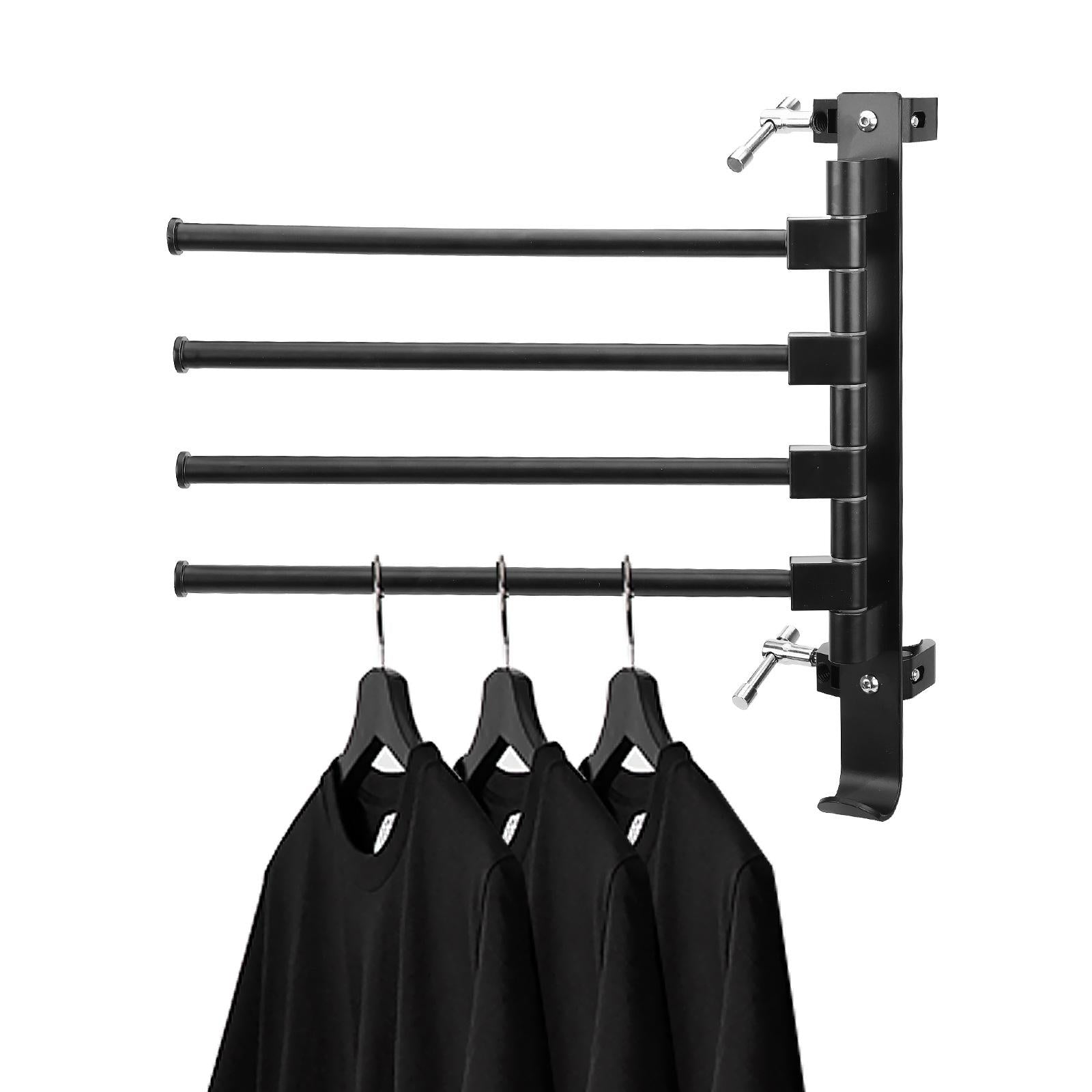 RV Clothes Drying Rack Portable Hanger for Trailer Truck Bathroom