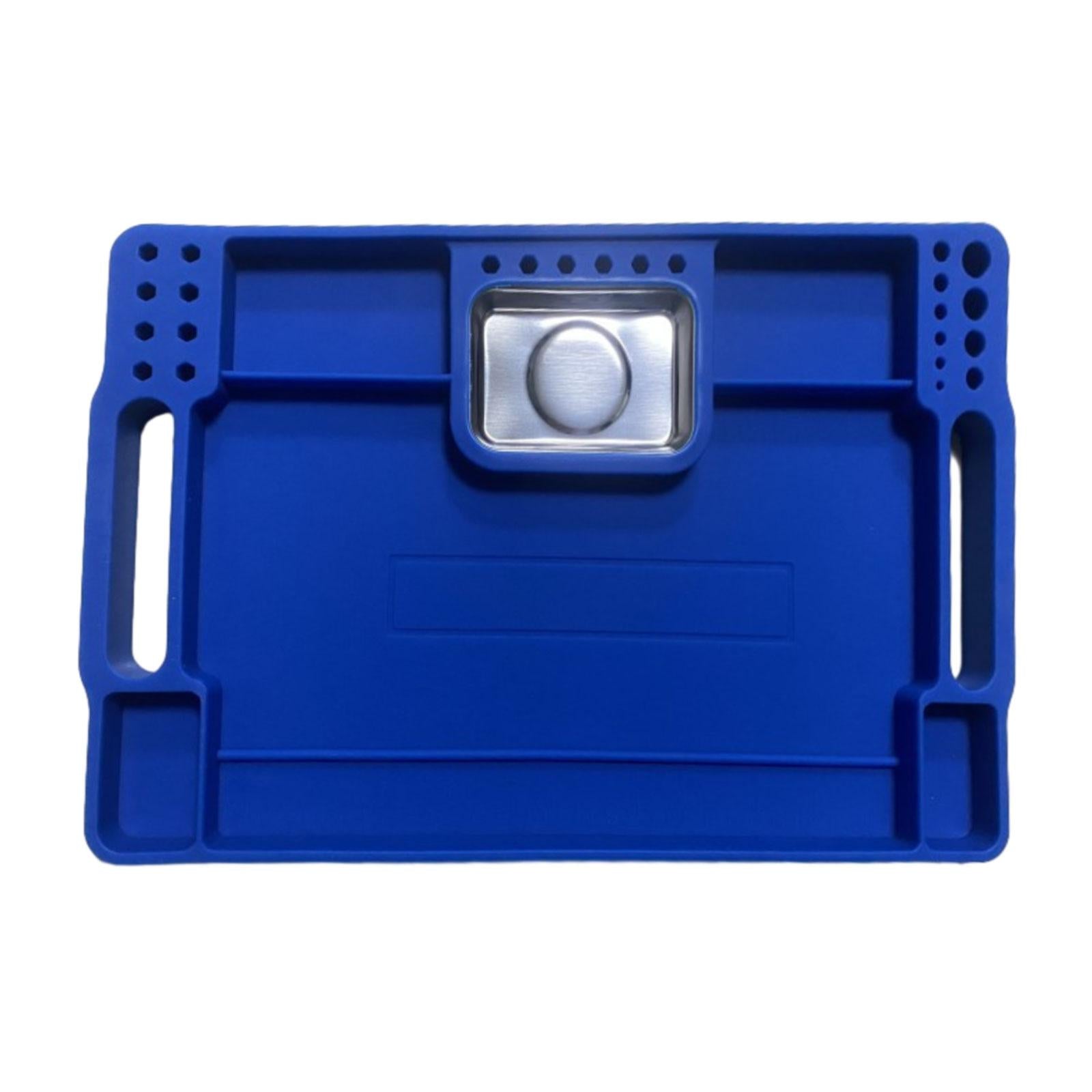 Silicone Tool Tray Fixing Nonslip Tool Mat for Welding Hobbies Workshop