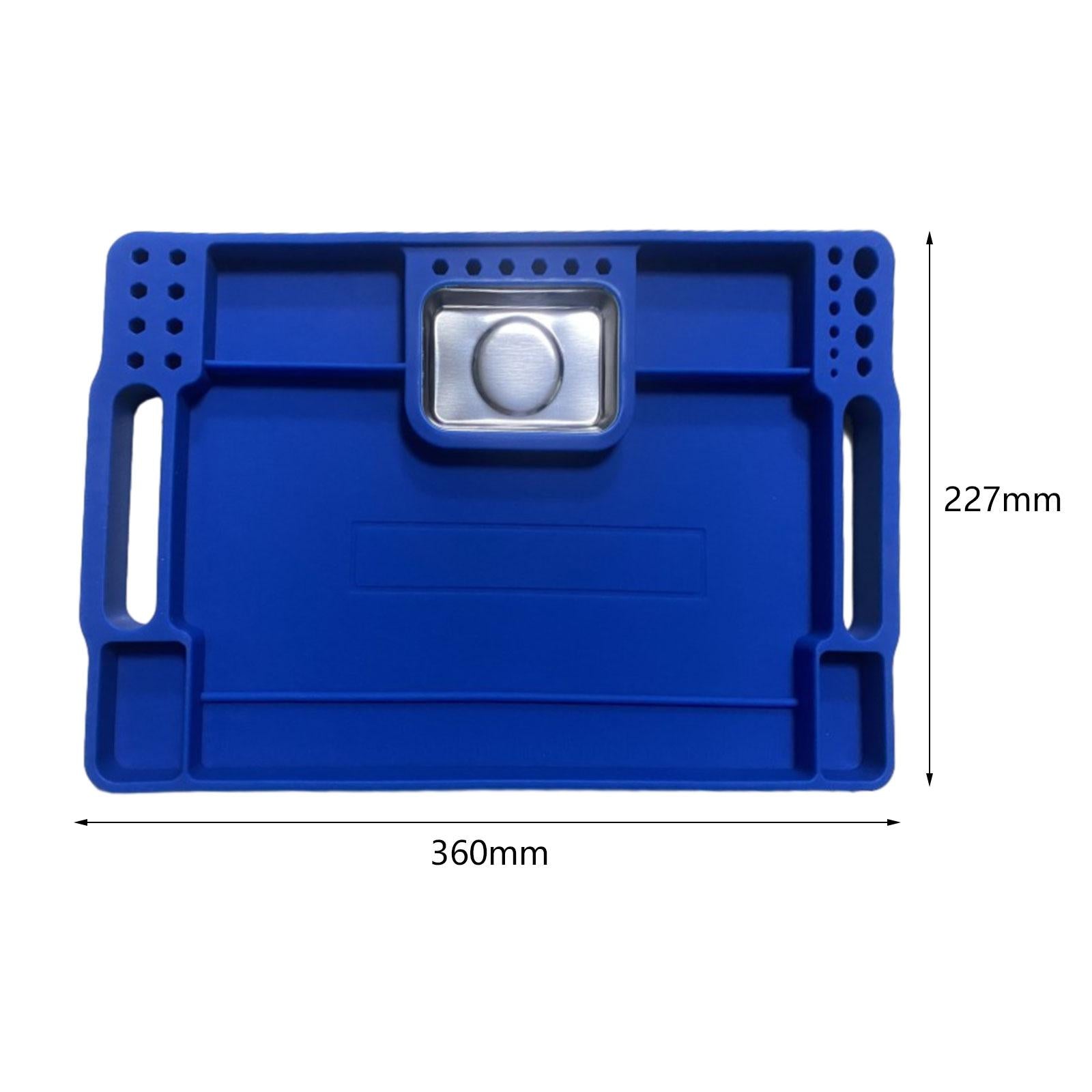 Silicone Tool Tray Fixing Nonslip Tool Mat for Welding Hobbies Workshop