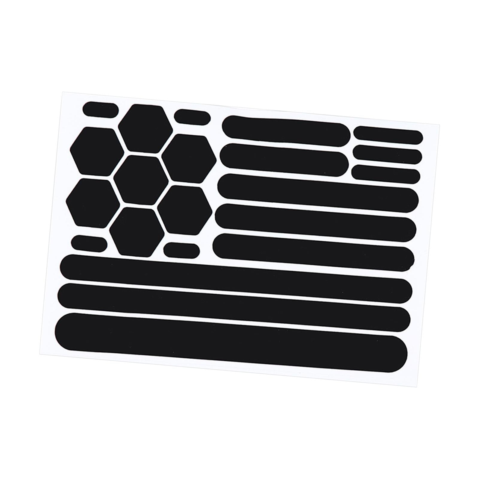 Motorcycle Sticker Protection Reflective Stickers for Helmet Cars Bikes
