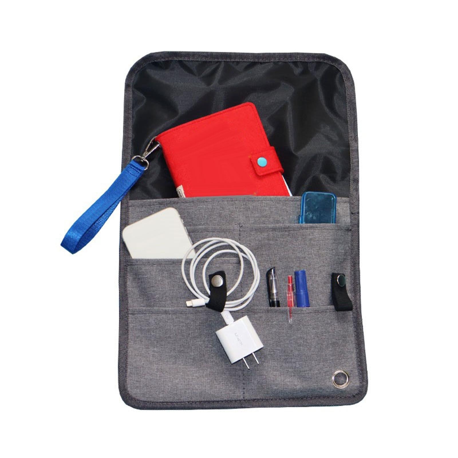 Seat Back Organizer Foldable Protective Storage Bag for Vehicle SUV Car