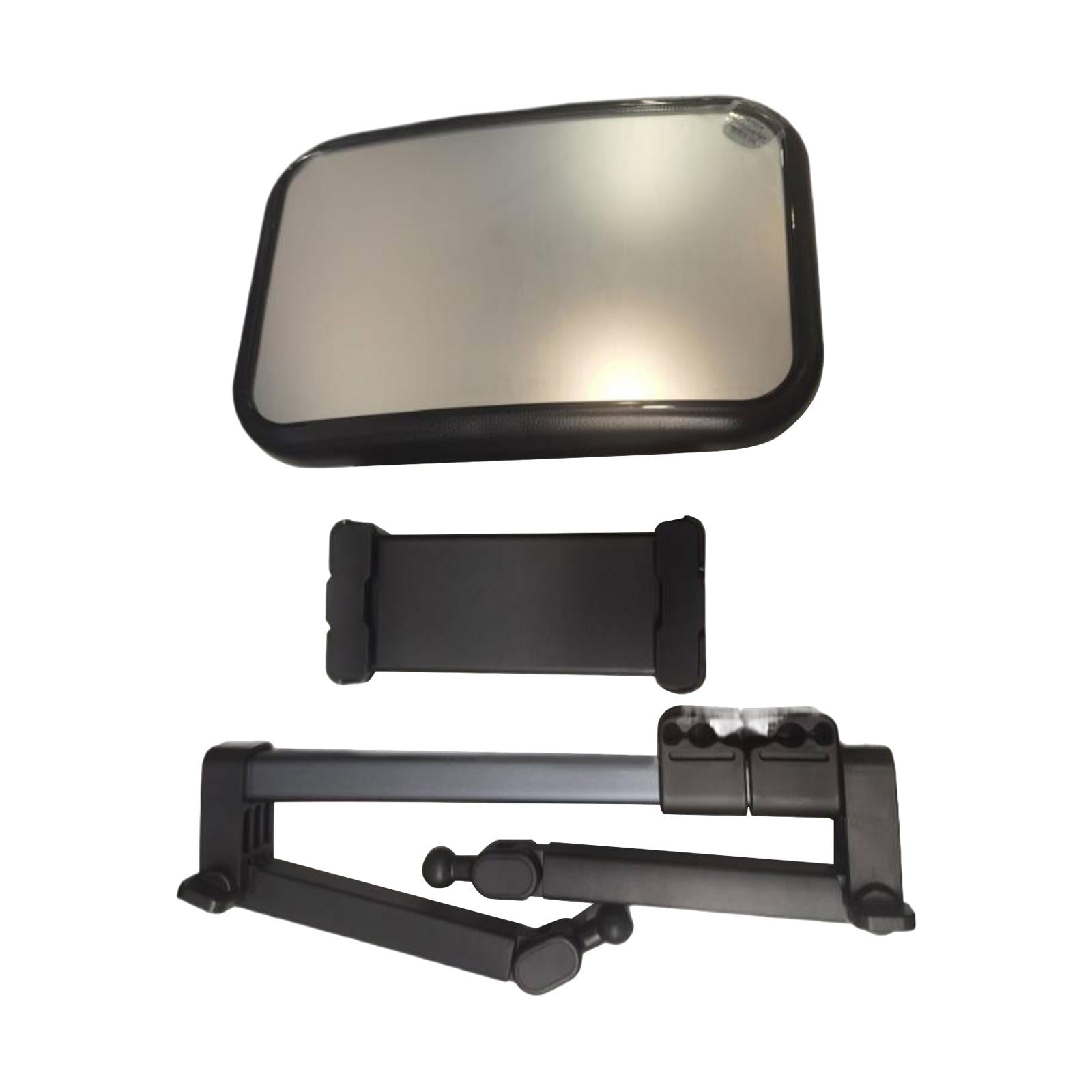 Baby Car Mirror with Tablet Holder Hook Mounting 2 in 1 Car Mirror for Baby