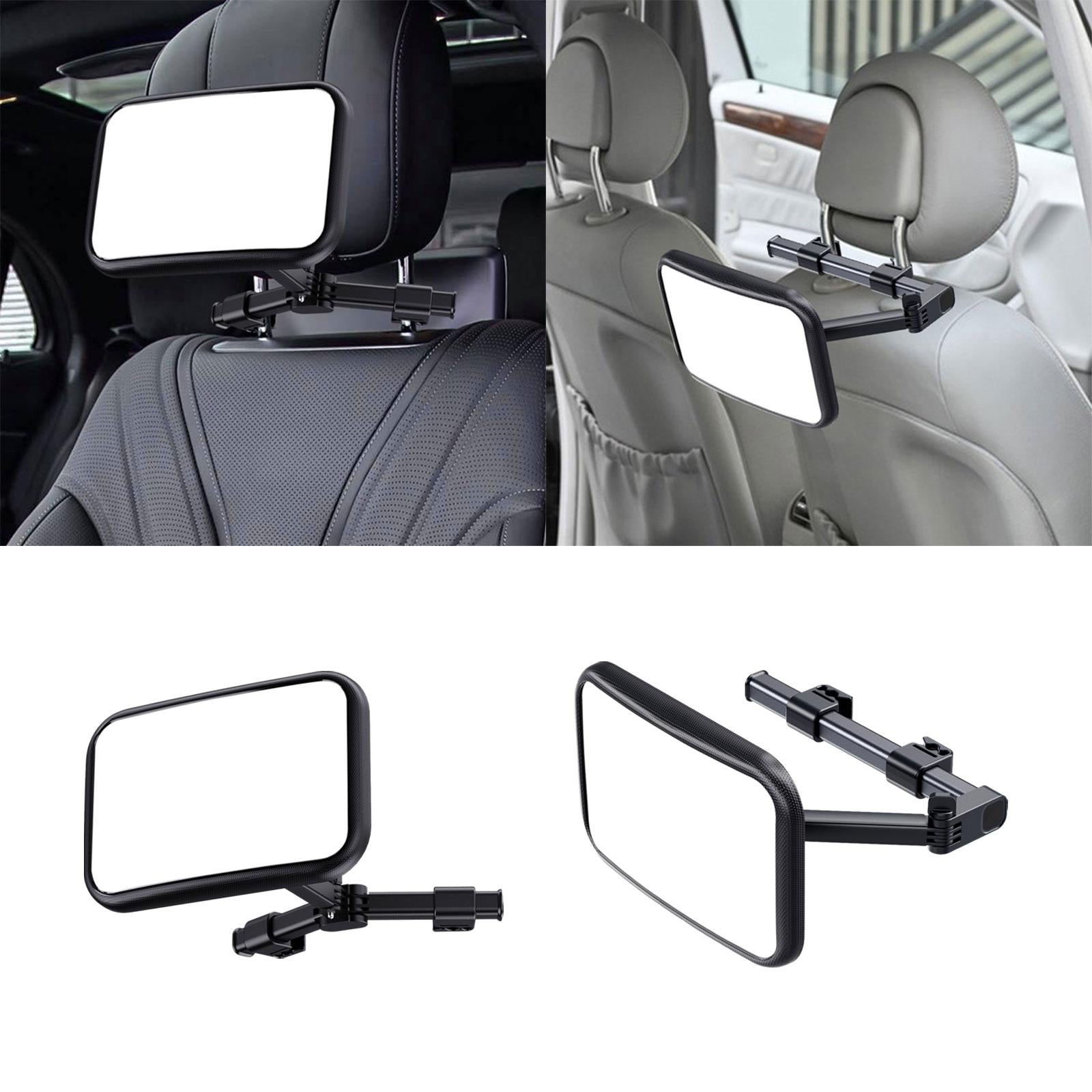 Baby Car Mirror Auto Accessories Adjustable Rear Facing Car Back Seat Mirror Basic Style