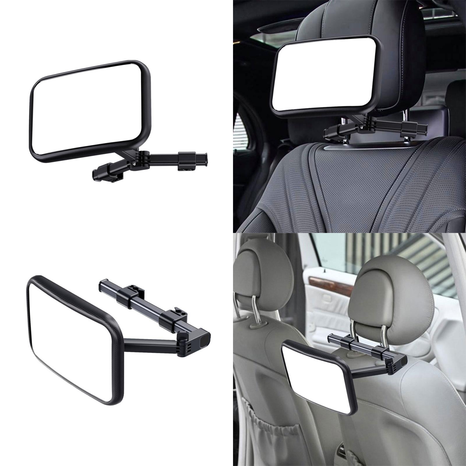 Baby Car Mirror Auto Accessories Adjustable Rear Facing Car Back Seat Mirror Basic Style