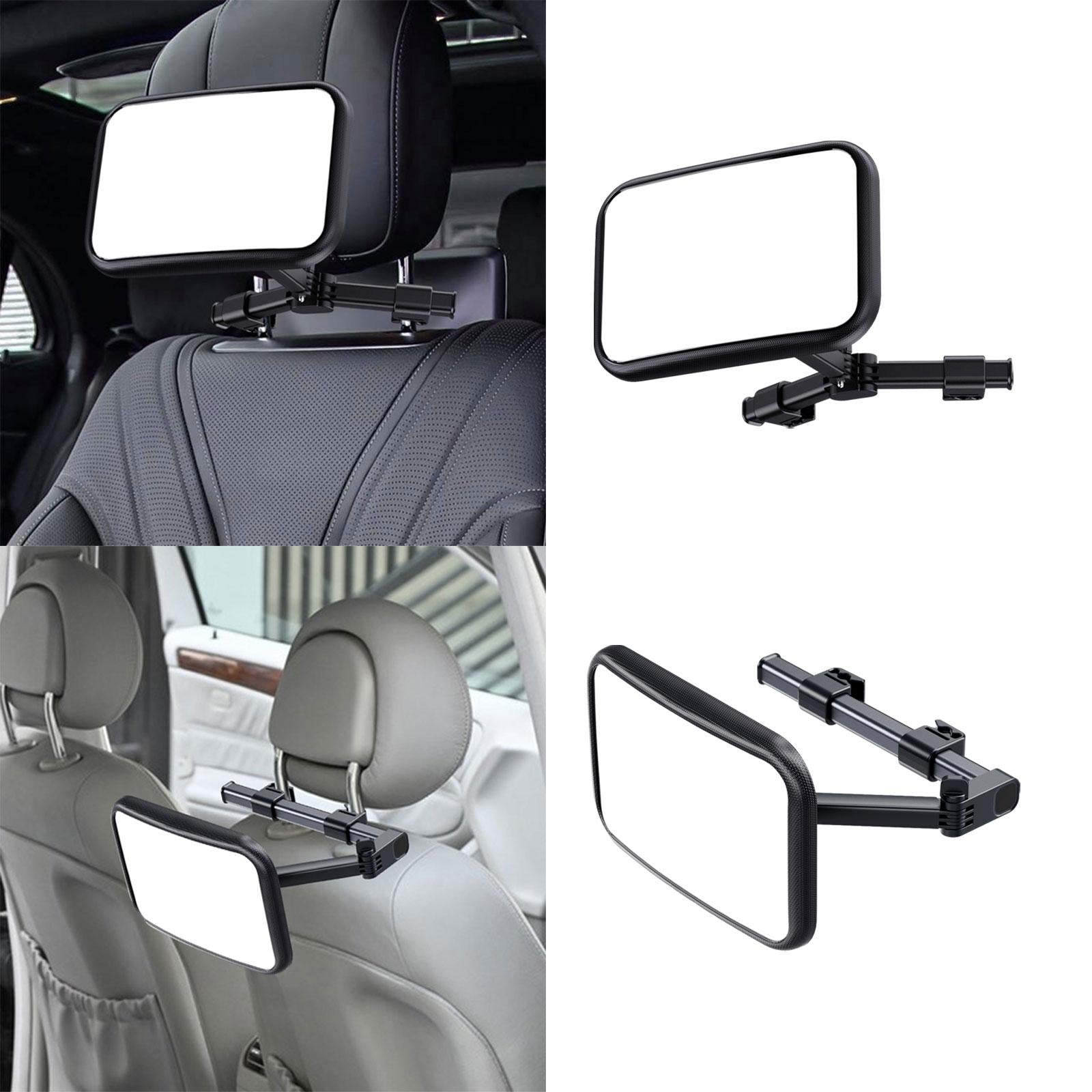 Baby Car Mirror Auto Accessories Adjustable Rear Facing Car Back Seat Mirror Basic Style