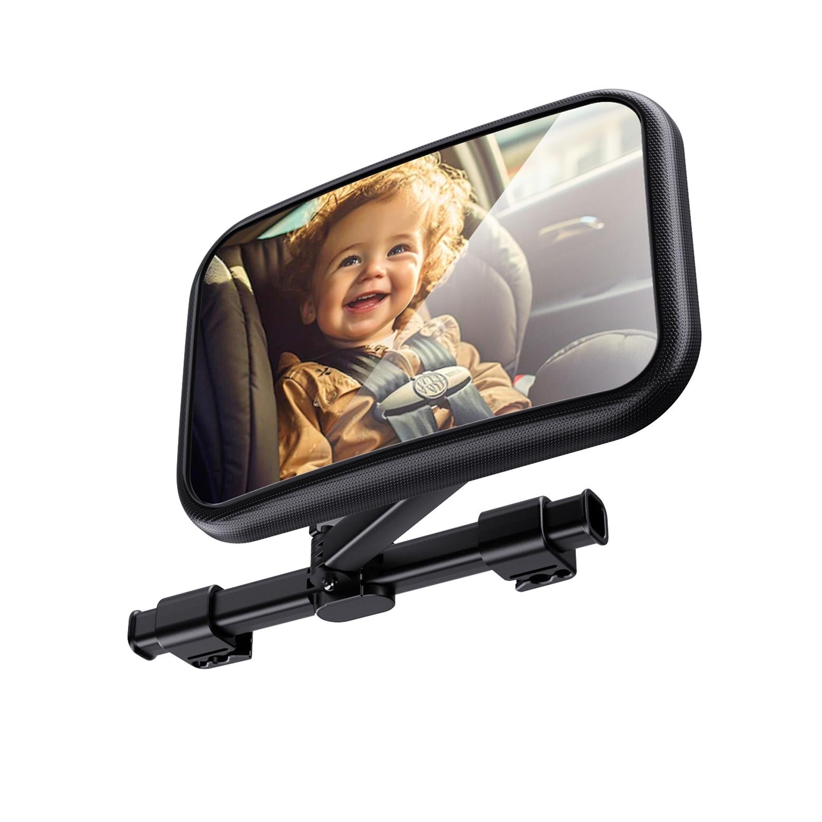 Baby Car Mirror Auto Accessories Adjustable Rear Facing Car Back Seat Mirror Basic Style
