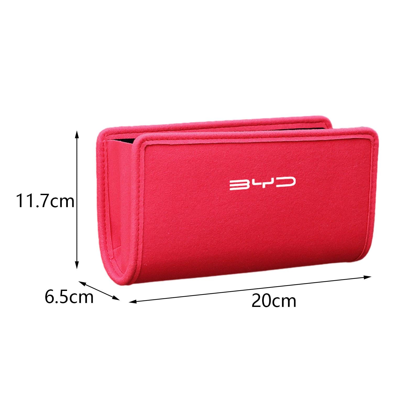 Car Side Door Hanging Trash Bin 20x11.7x6.5cm Garbage Organizer for Byd