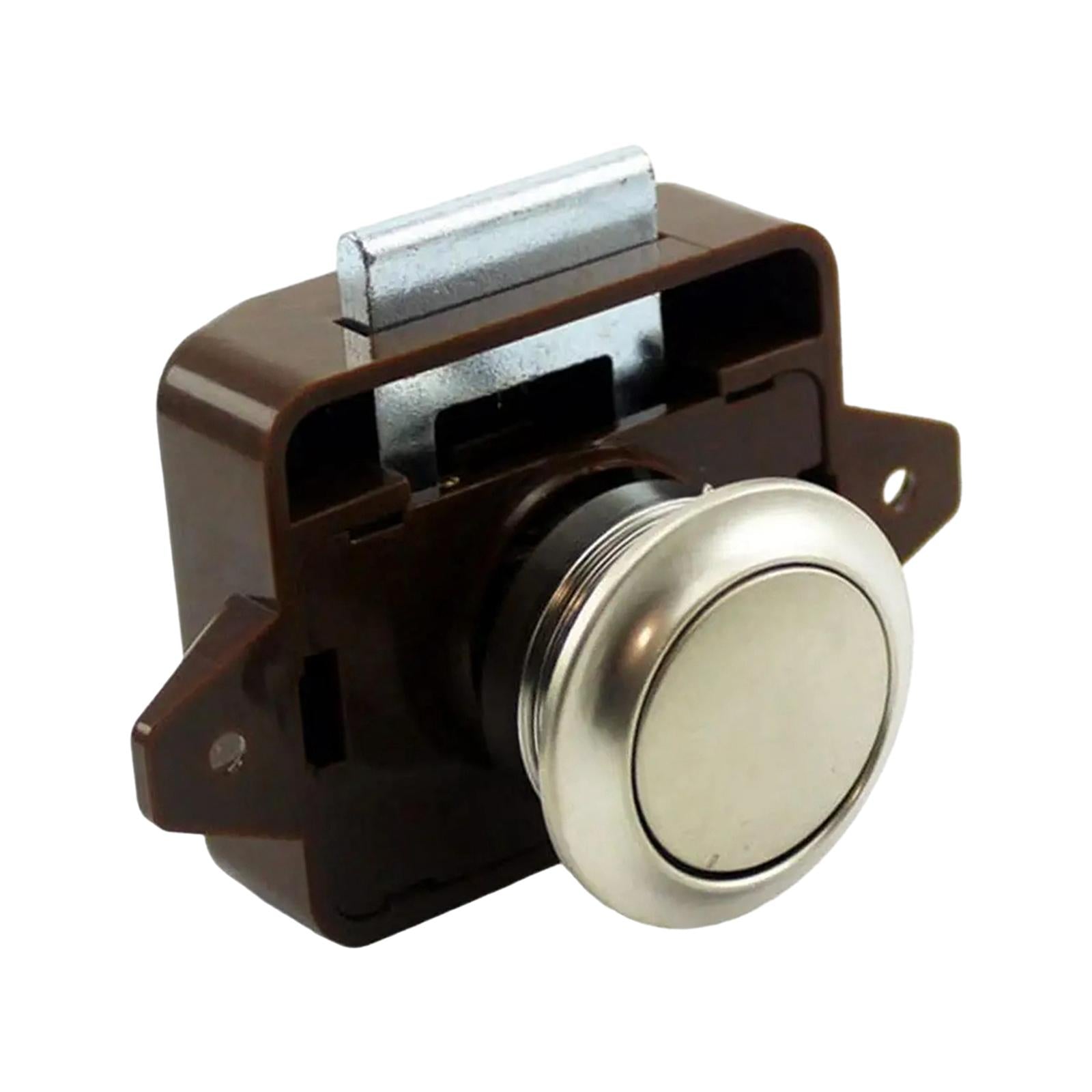Push Button Latch Lock Professional Drawer Knob for Van Yacht Motorhome Style B