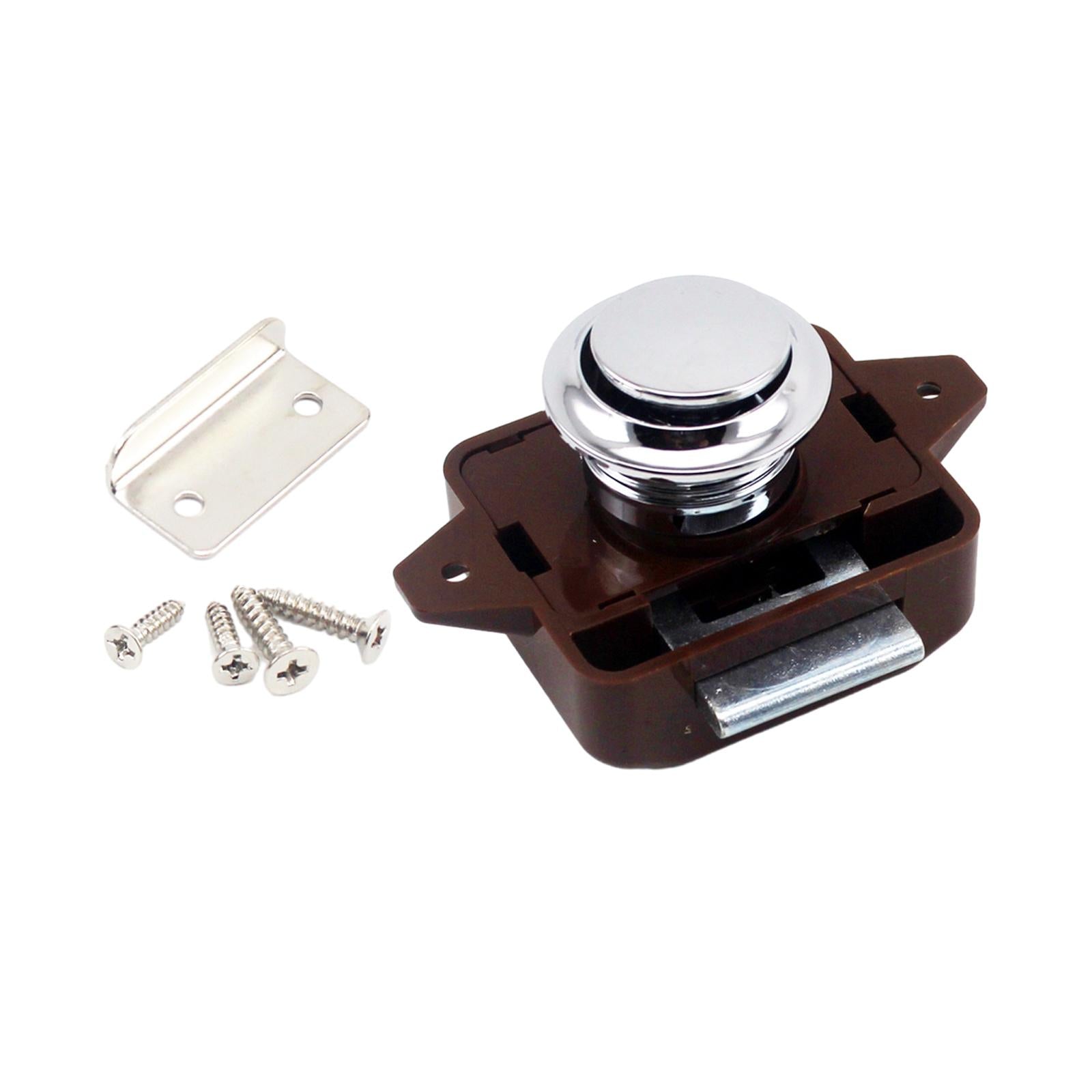 Push Button Latch Lock Professional Drawer Knob for Van Yacht Motorhome Style G