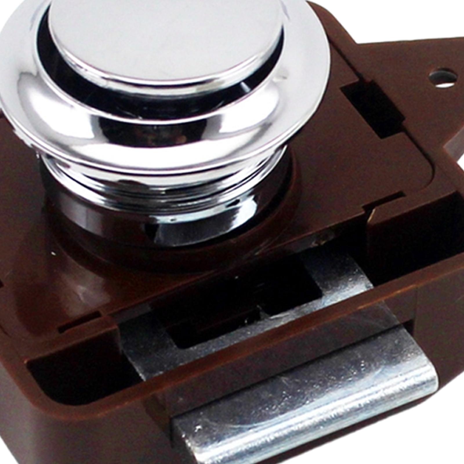 Push Button Latch Lock Professional Drawer Knob for Van Yacht Motorhome Style G