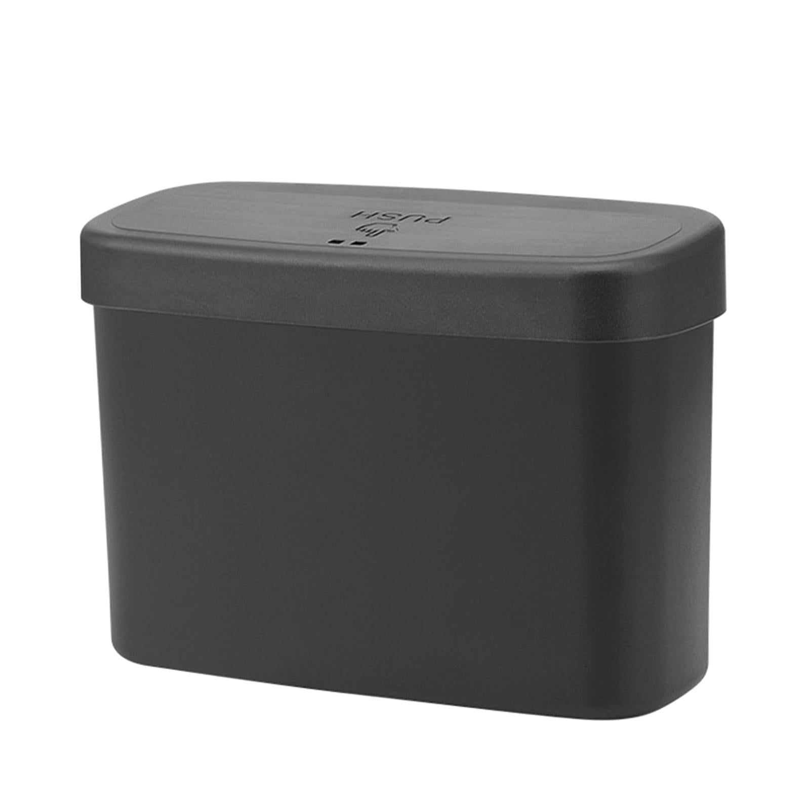 Car Garbage Can Tissue Box PP Vehicle Rubbish Bin for Desktop Home Car