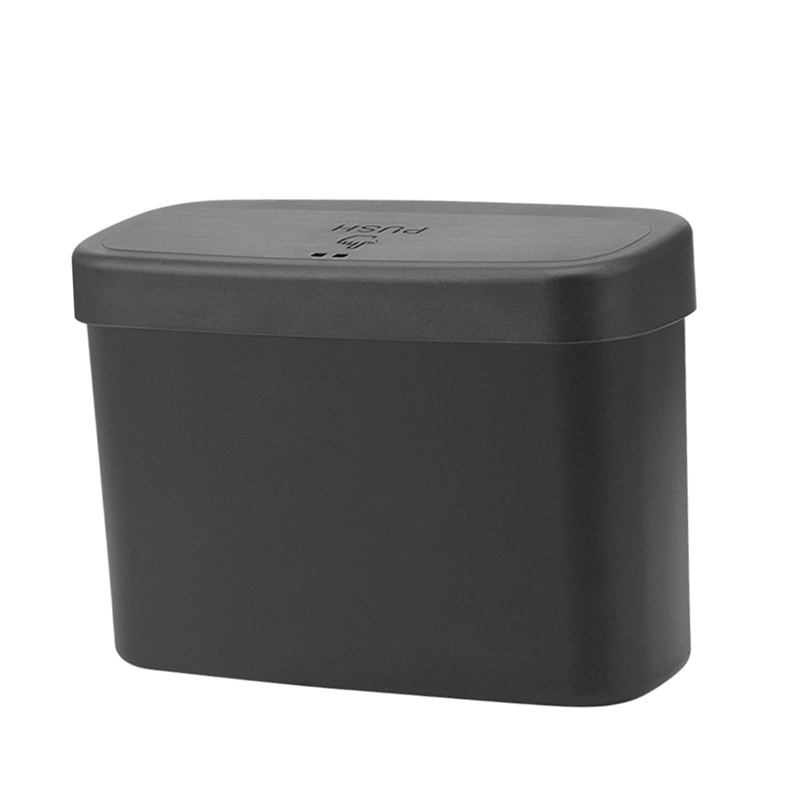 Car Garbage Can Tissue Box PP Vehicle Rubbish Bin for Desktop Home Car