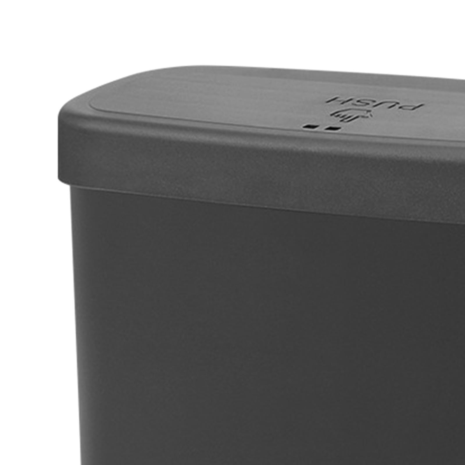 Car Garbage Can Tissue Box PP Vehicle Rubbish Bin for Desktop Home Car