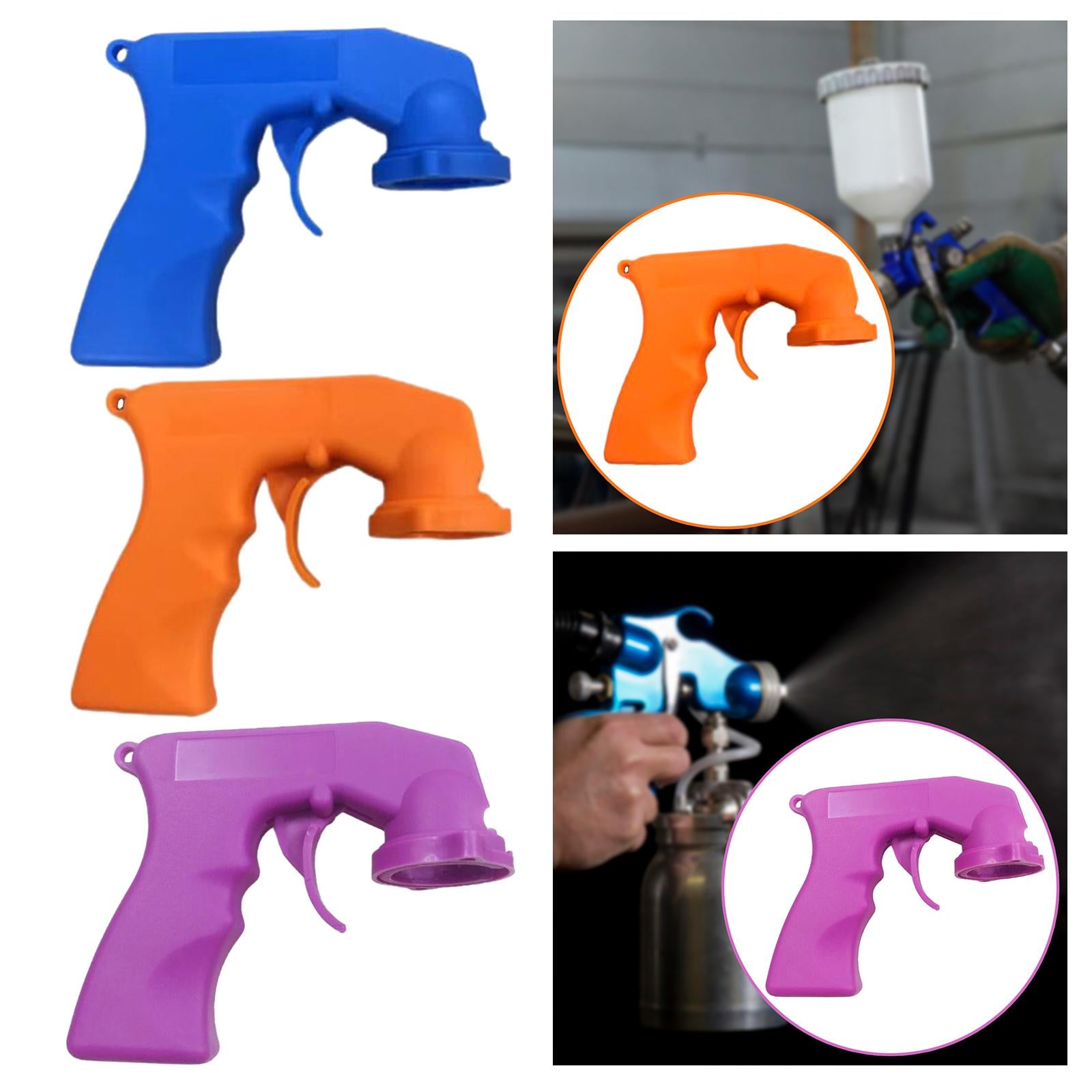 Spray Paint Handle Multiuse Auto Body Repair for Furniture Hotels Truck Blue