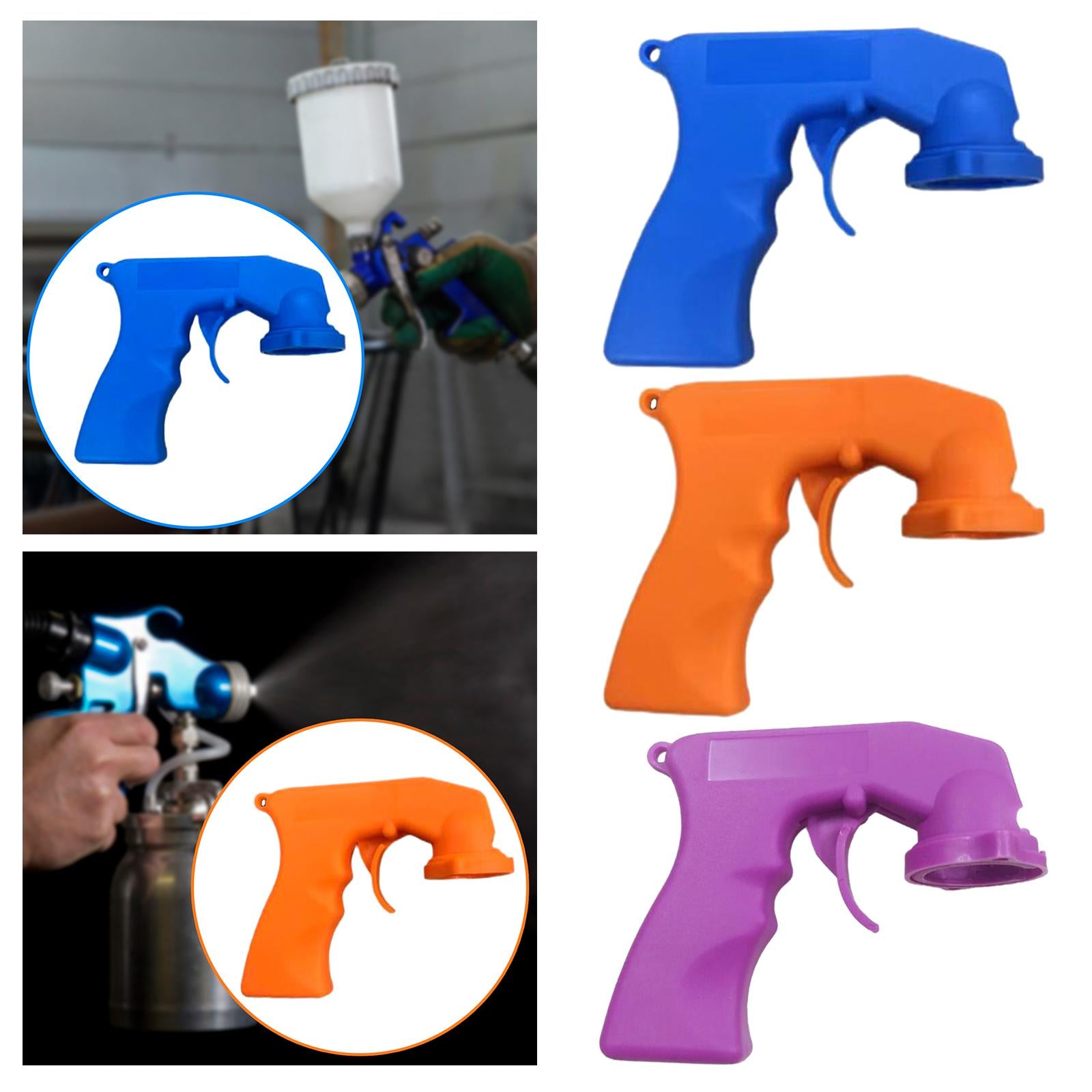 Spray Paint Handle Multiuse Auto Body Repair for Furniture Hotels Truck Blue