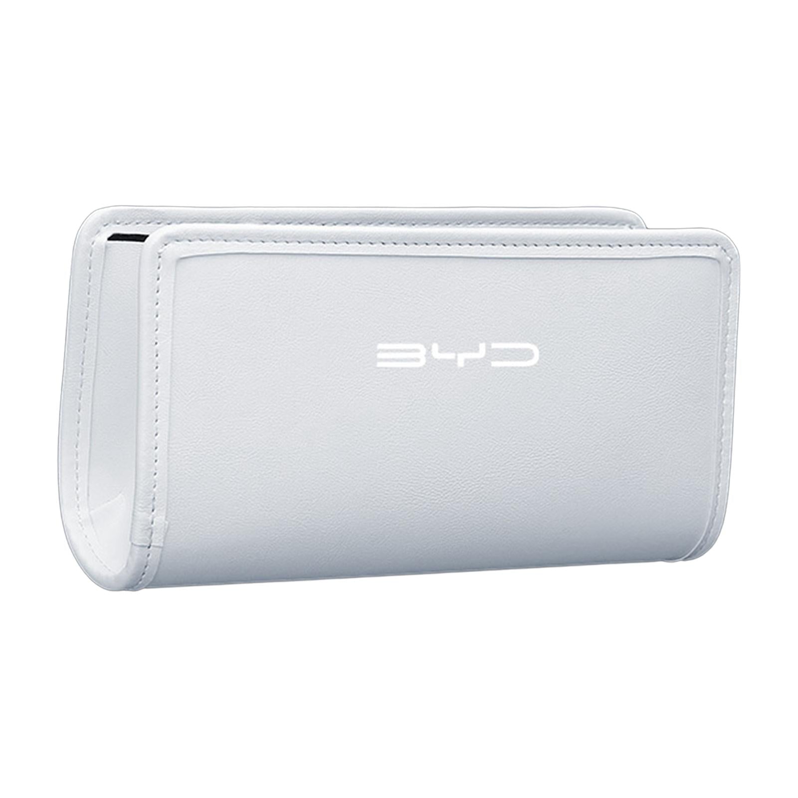 PU Leather Car Door Trash Bin for Byd 7.8x4.6x2.5inch Multipurpose Trash Bag