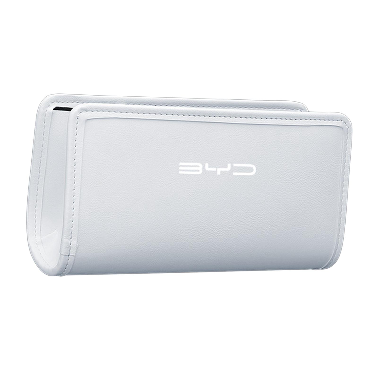 PU Leather Car Door Trash Bin for Byd 7.8x4.6x2.5inch Multipurpose Trash Bag