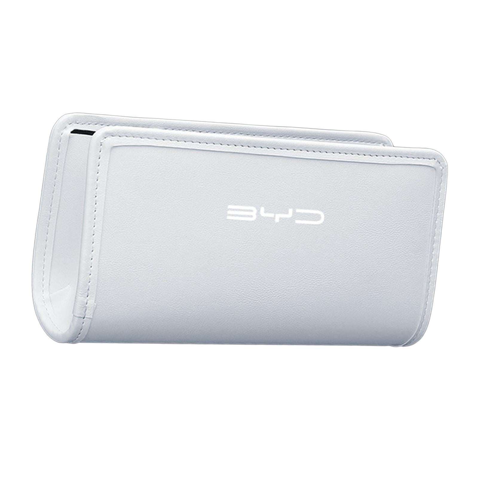 PU Leather Car Door Trash Bin for Byd 7.8x4.6x2.5inch Multipurpose Trash Bag