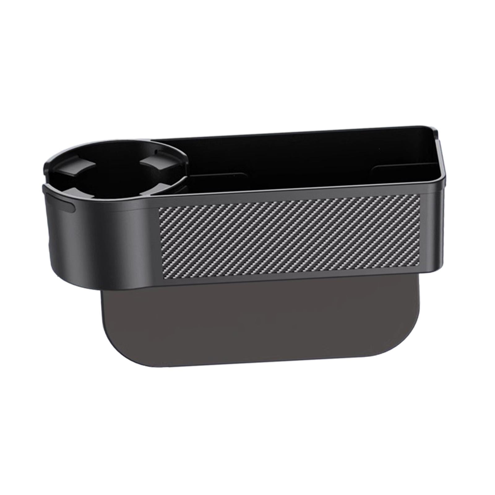 Car Seat Gap Filler Organizer with Cup Holder for Keys Cellphones Cards