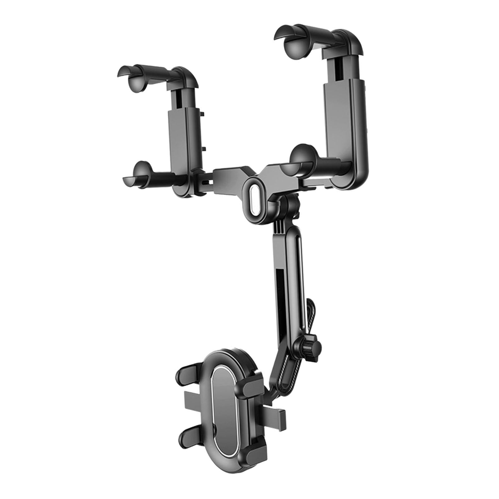 Rear View Mirror Car Phone Mount Car Interior Accessories Durable Telescopic