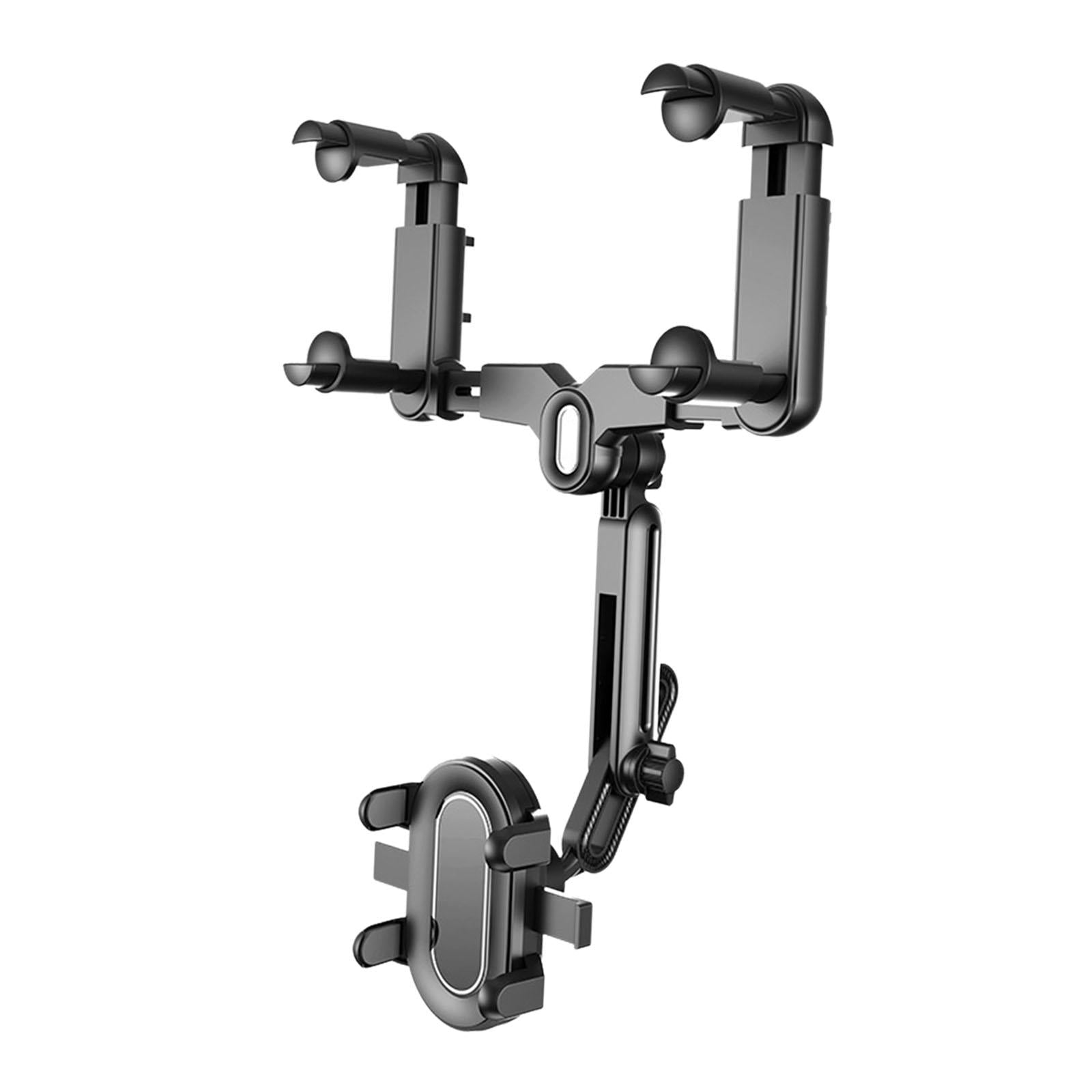 Rear View Mirror Car Phone Mount Car Interior Accessories Durable Telescopic