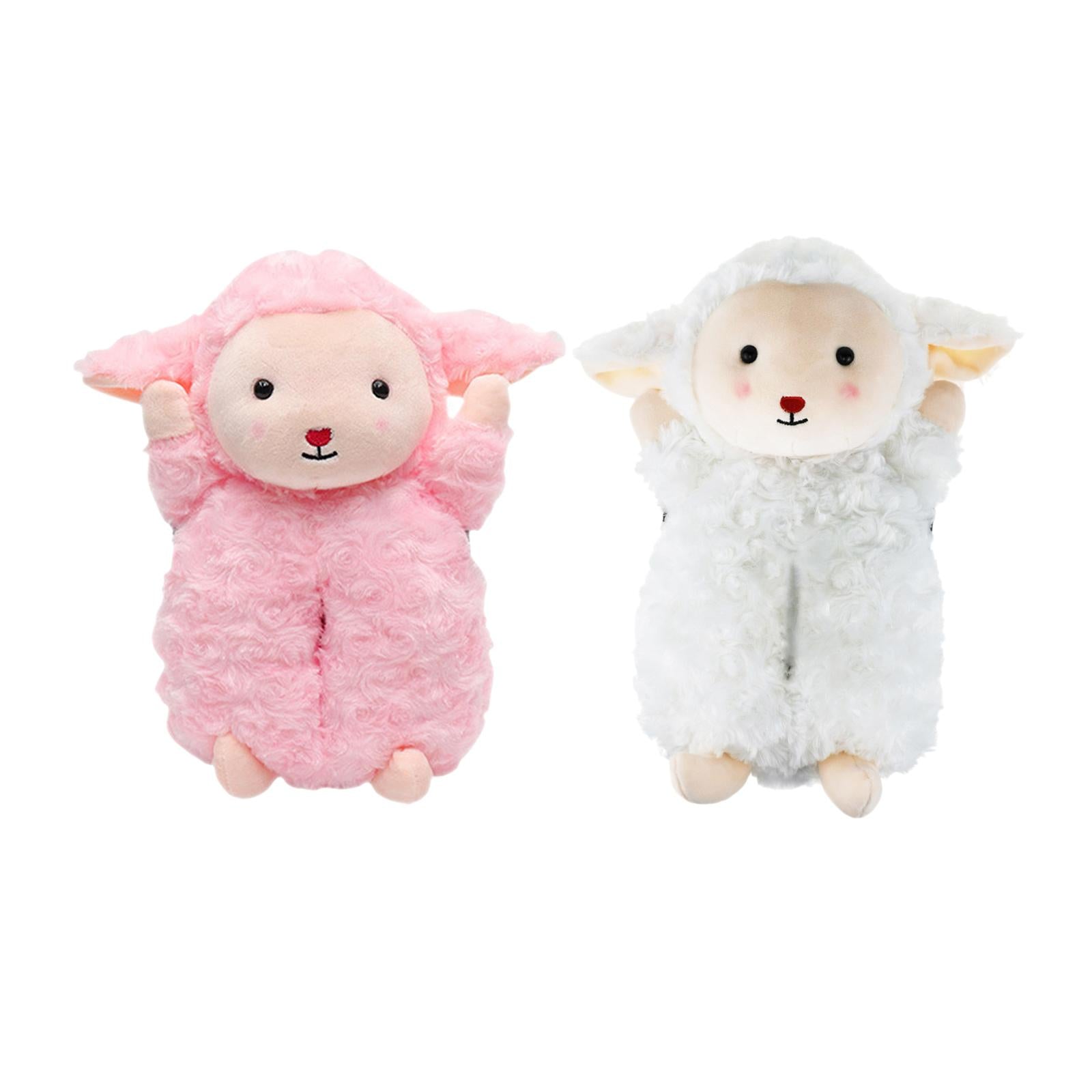 Cartoon Car Tissue Holder Automotive Accessories Soft Car Cute Tissue Holder White