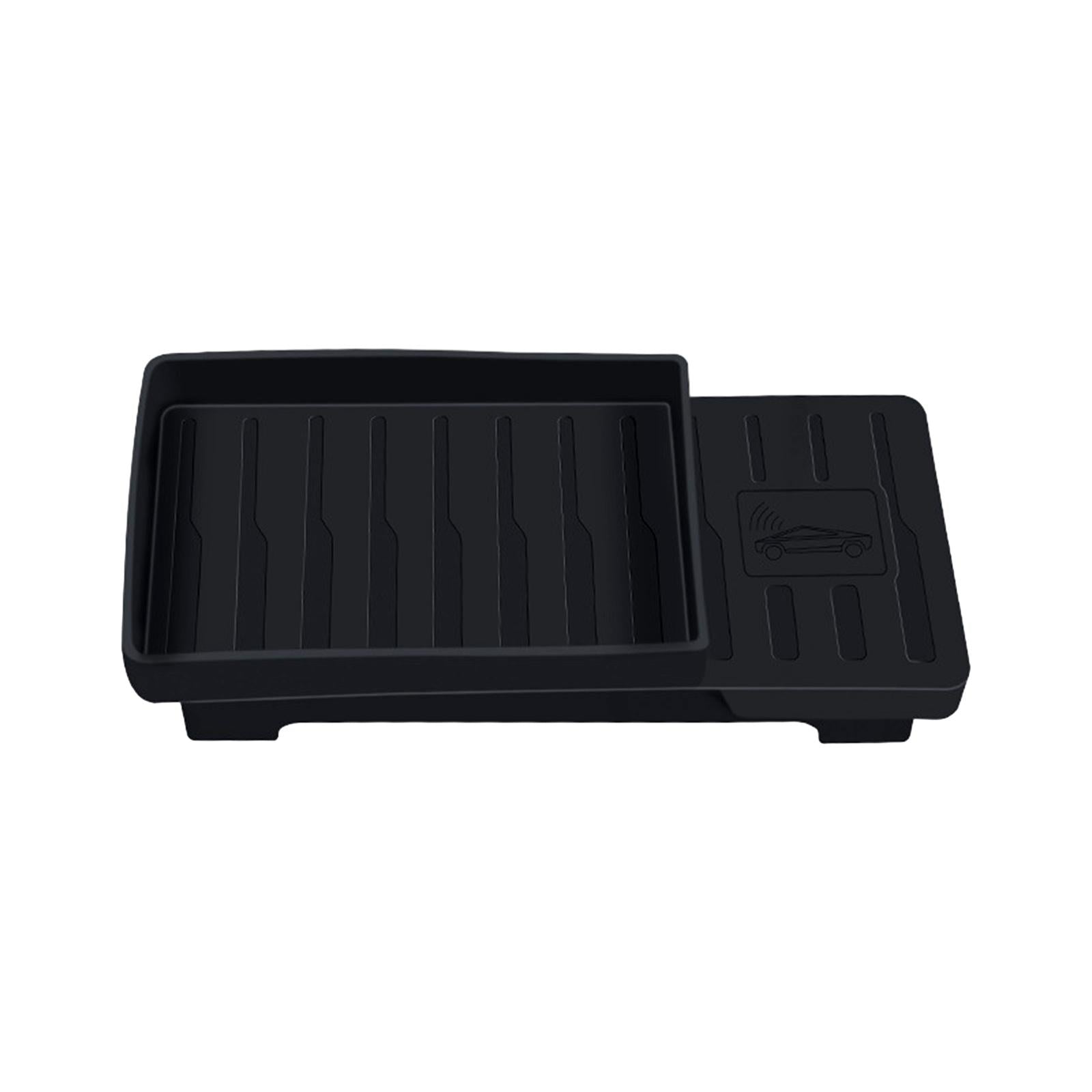 Center Console Organizer Tray Black Sunglasses Holder for Tesla Model 3