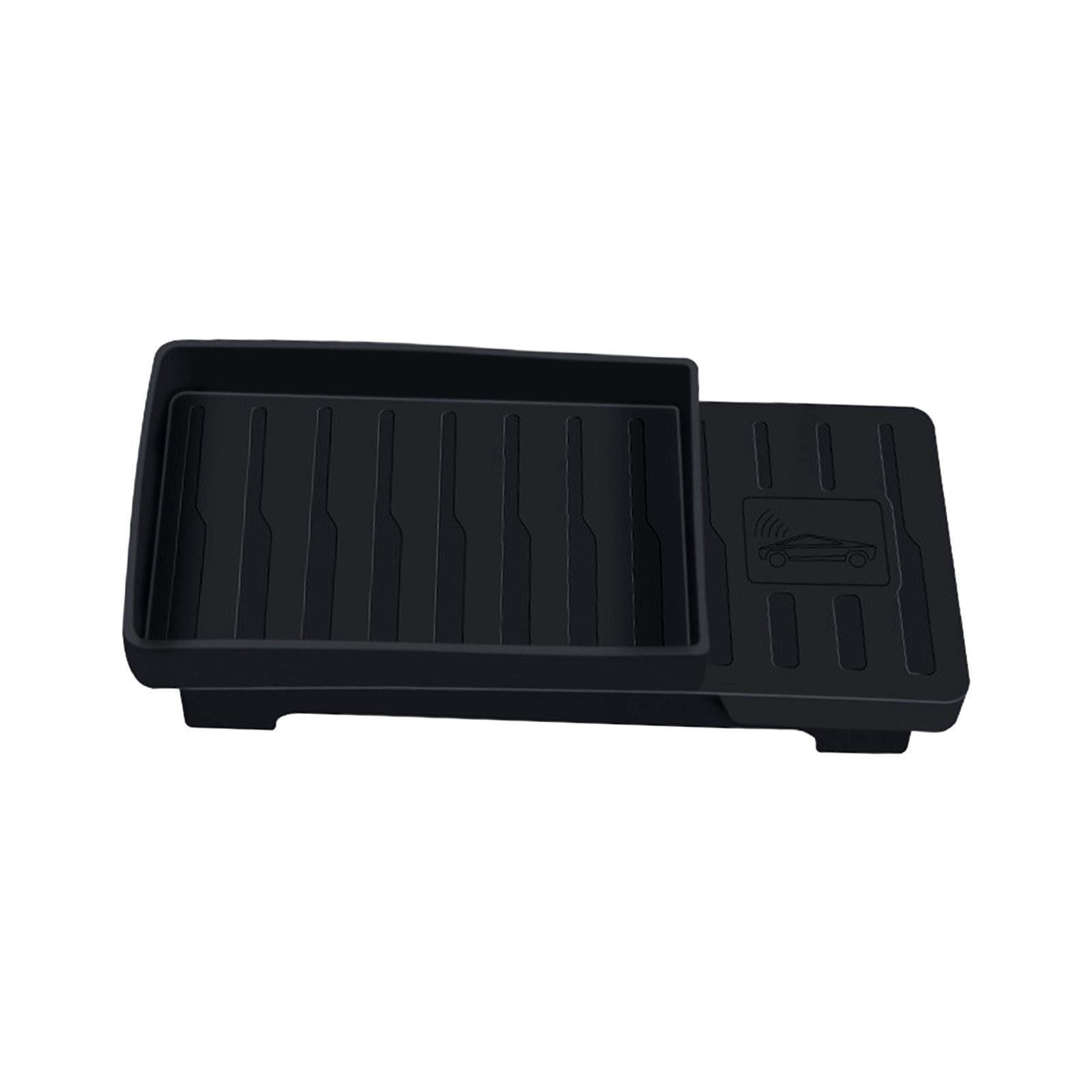 Center Console Organizer Tray Black Sunglasses Holder for Tesla Model 3