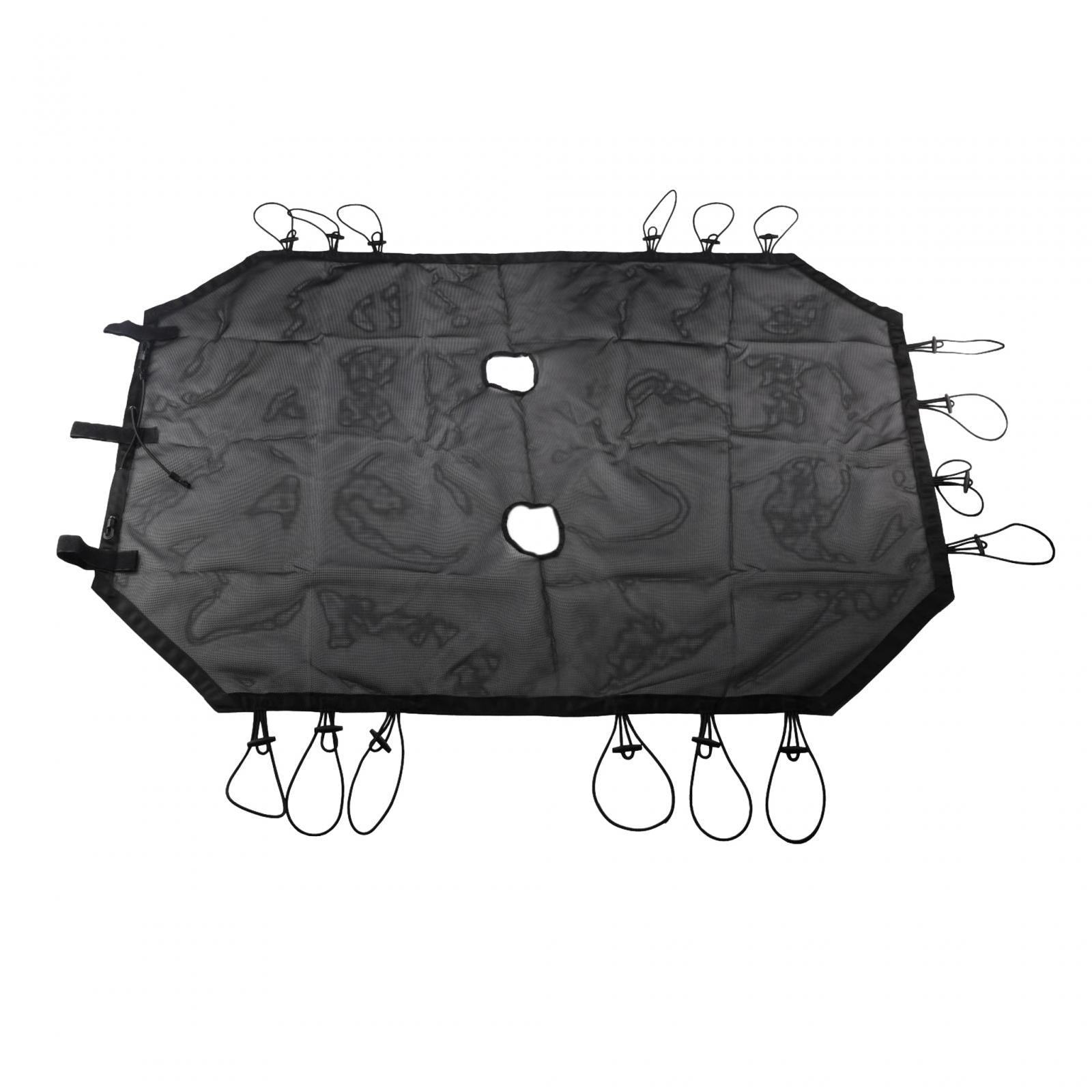 Soft Top Cover Net Sunshade Top Roof Mesh for Jeep Wrangler JK Assembly