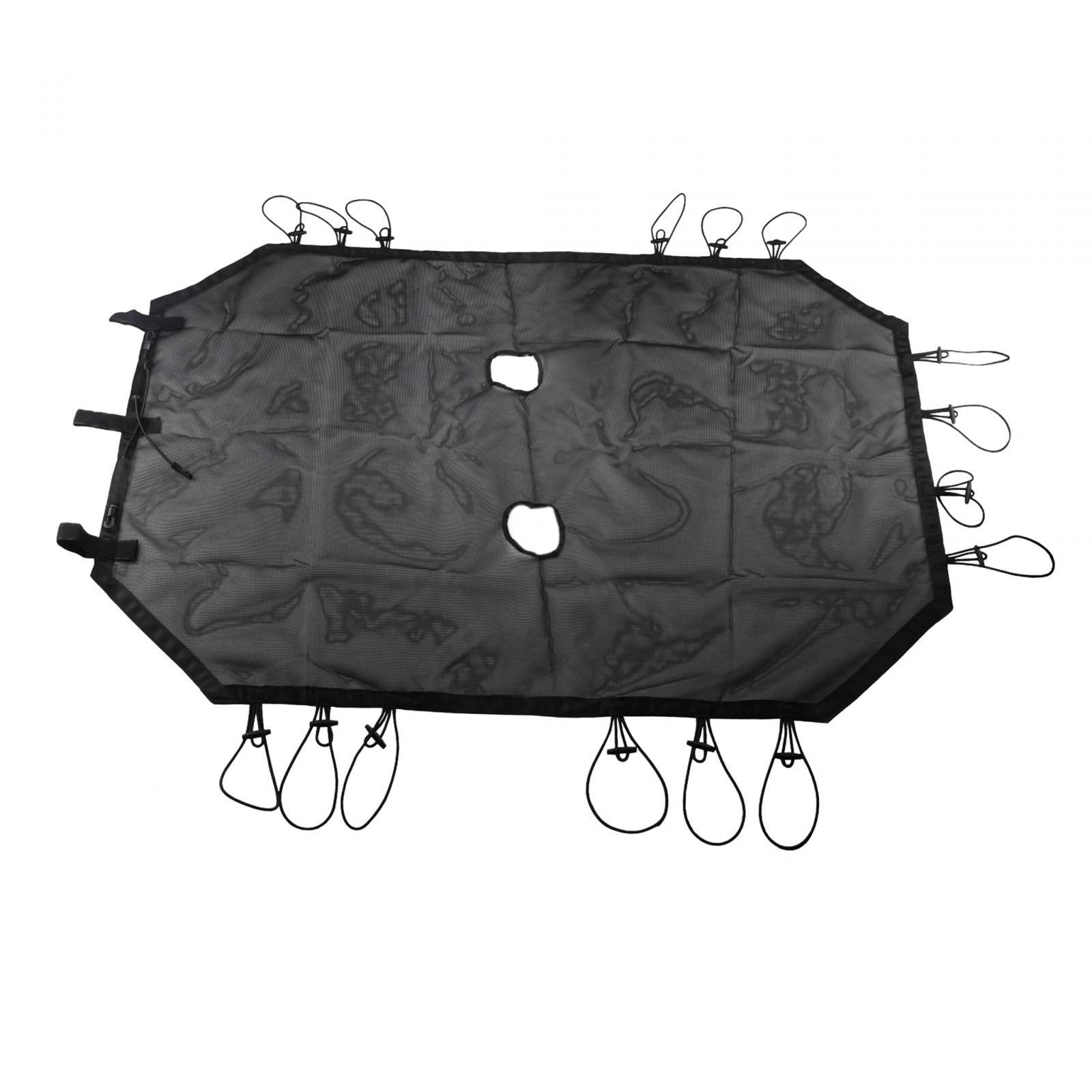 Soft Top Cover Net Sunshade Top Roof Mesh for Jeep Wrangler JK Assembly