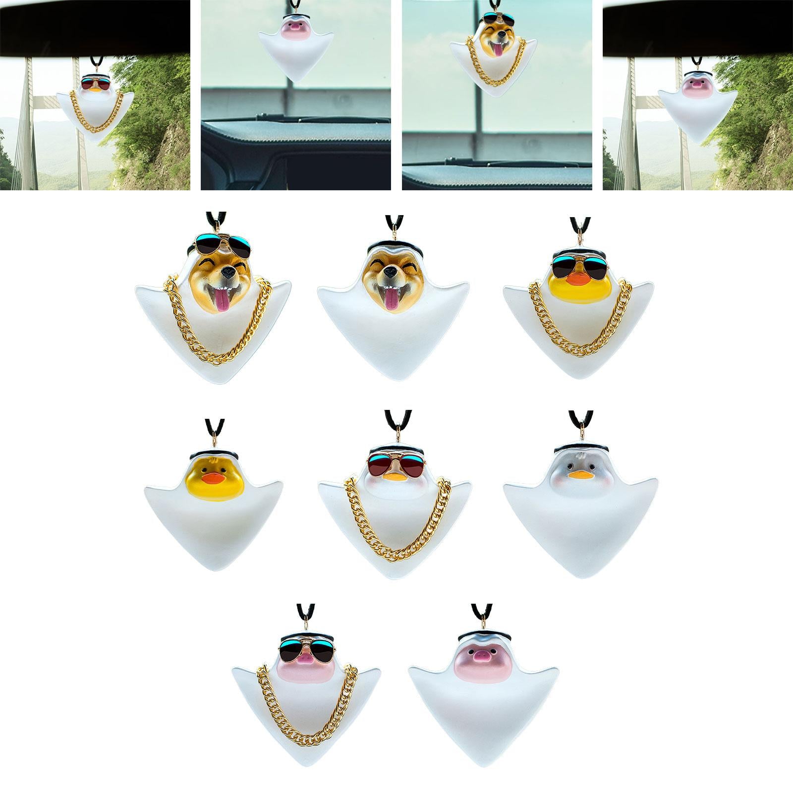 Rearview Mirror Decorations Creative Design Car Mirror Hanging Accessories Style A