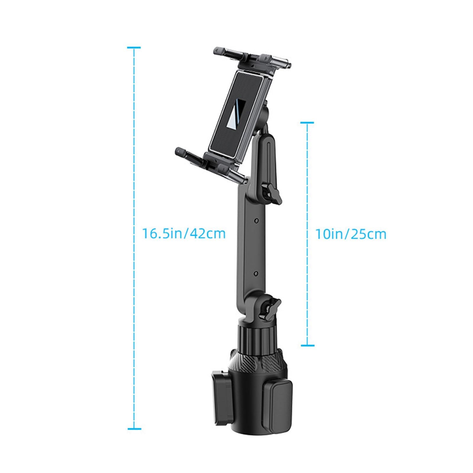Car Phone Holder Organizer Multipurpose Adjustable Base Car Cup Phone Holder
