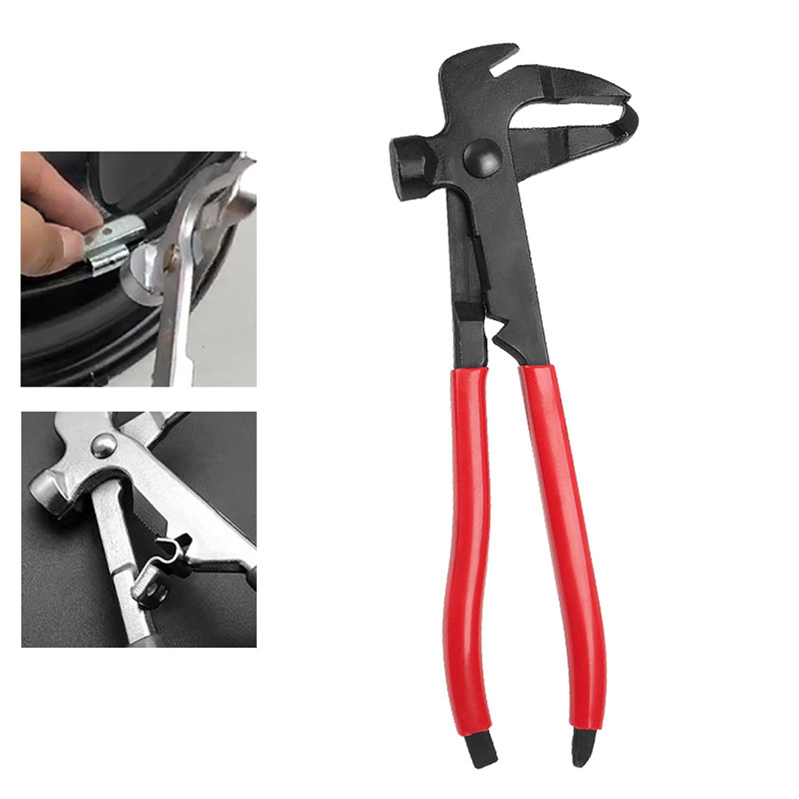 Wheel Balancing Weight Hammer Tool Convenient Anti Slip Handle Steel Durable