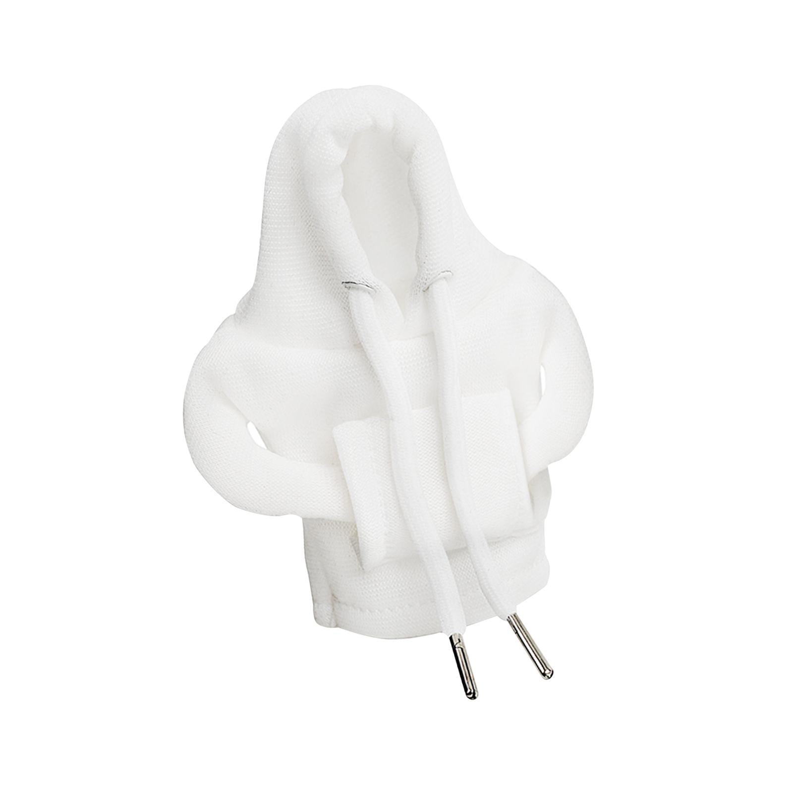 Car Gear Shift Hoodie Cover Shifter Decor Lightweight Auto Gear Handle Cover White