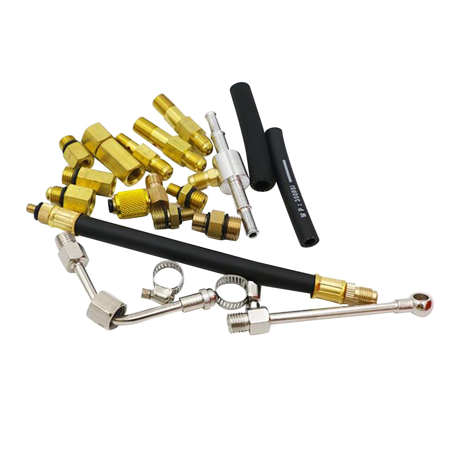 Engine Compression Tester Set Automotive Petrol Gas Cylinder Pressure Gauge