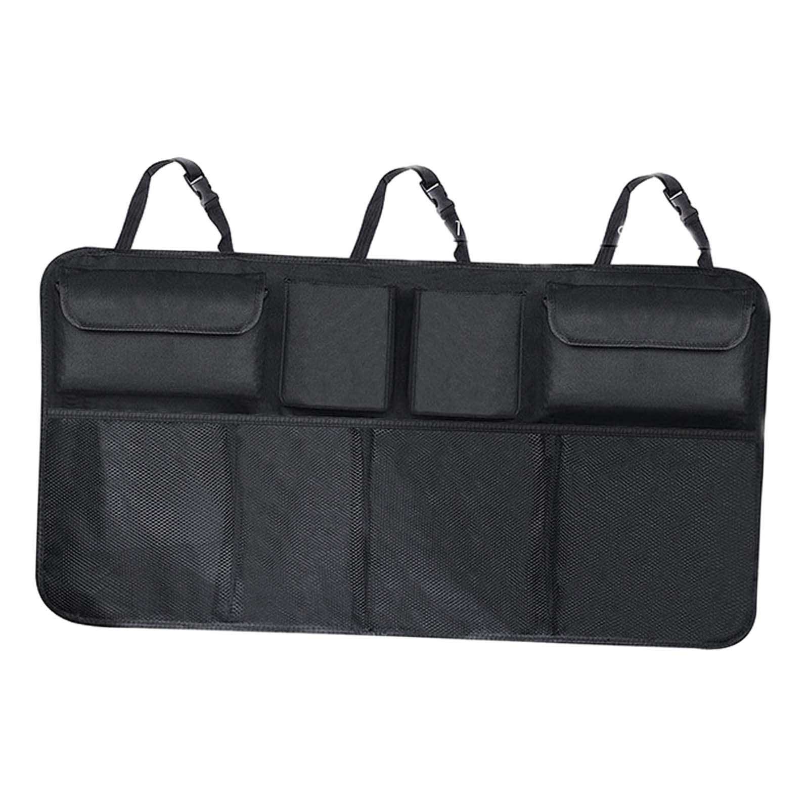 Car Hanging Seat Back Trunk Organizer Multipurpose Adjustable Straps 86x46cm