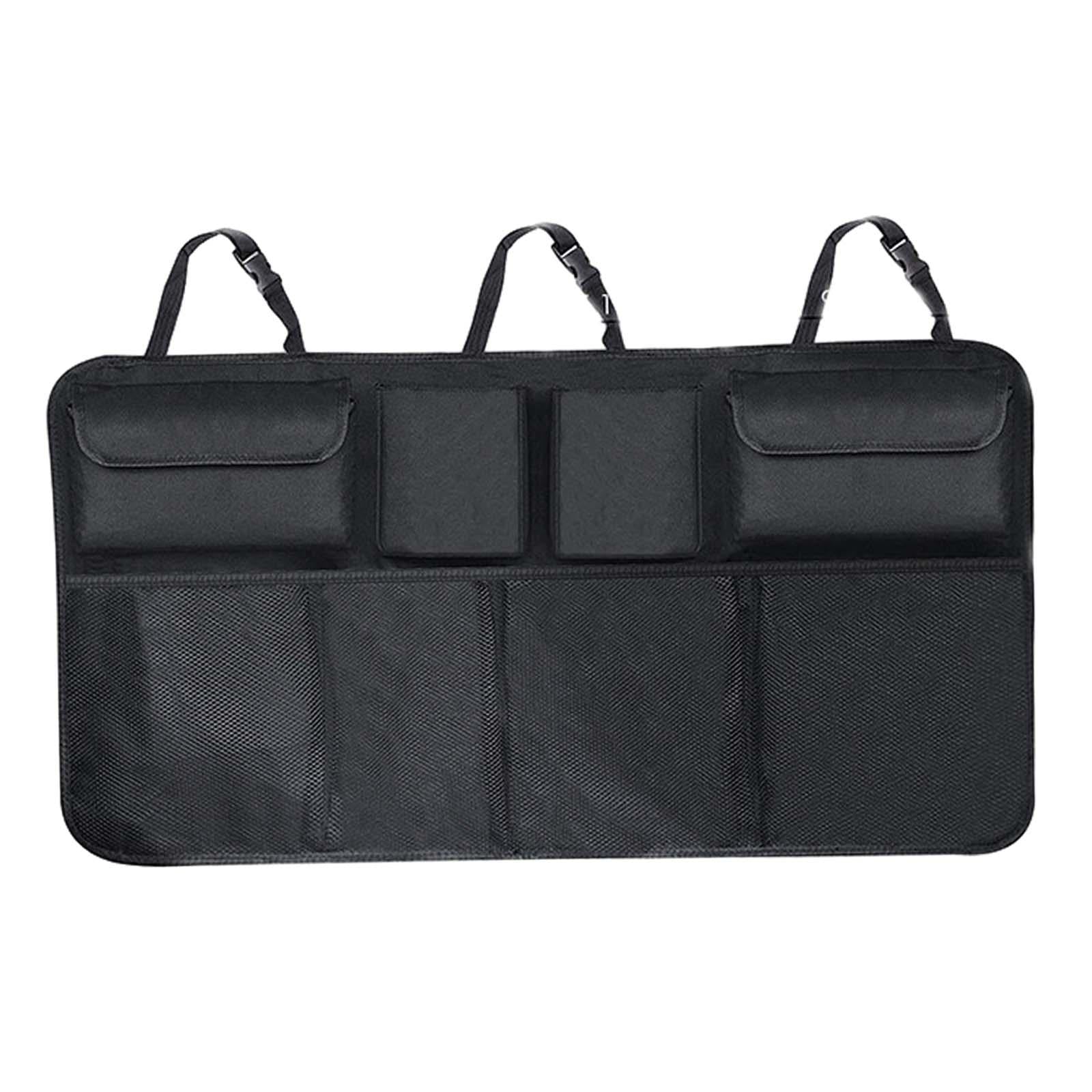 Car Hanging Seat Back Trunk Organizer Multipurpose Adjustable Straps 86x46cm