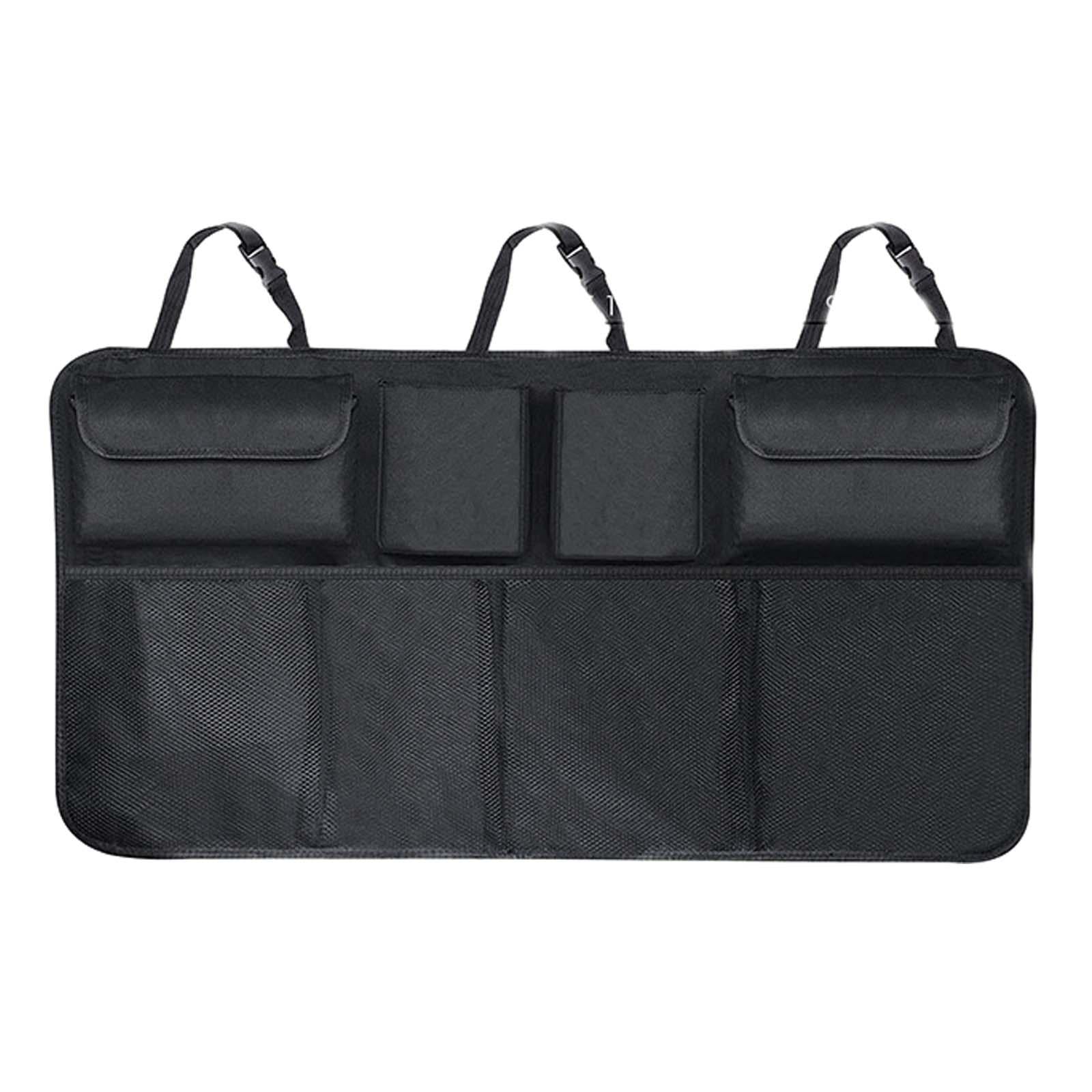 Car Hanging Seat Back Trunk Organizer Multipurpose Adjustable Straps 86x46cm