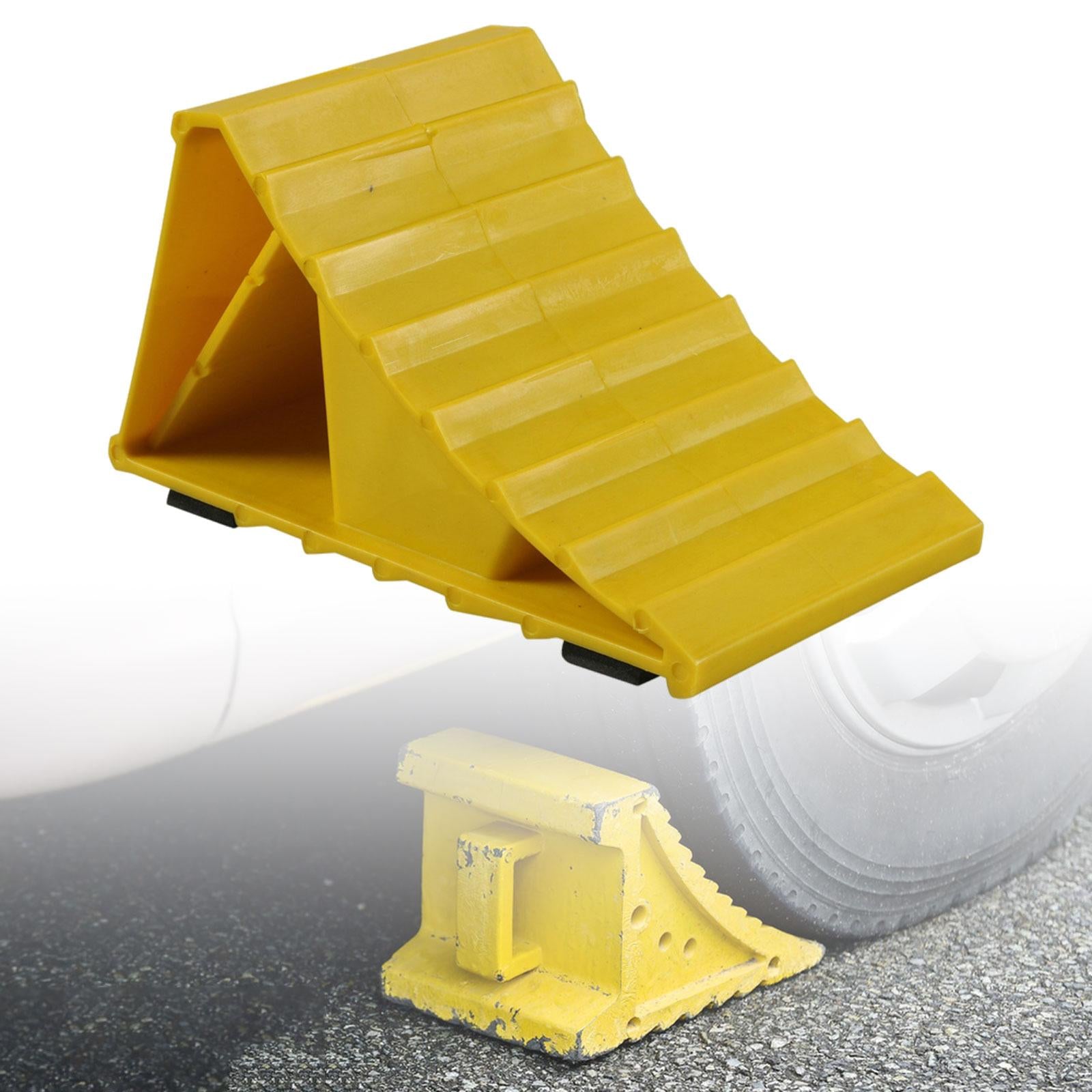 Travel Trailer RV Car Wheel Chock Triangle Base Durable Universal Tire Chock