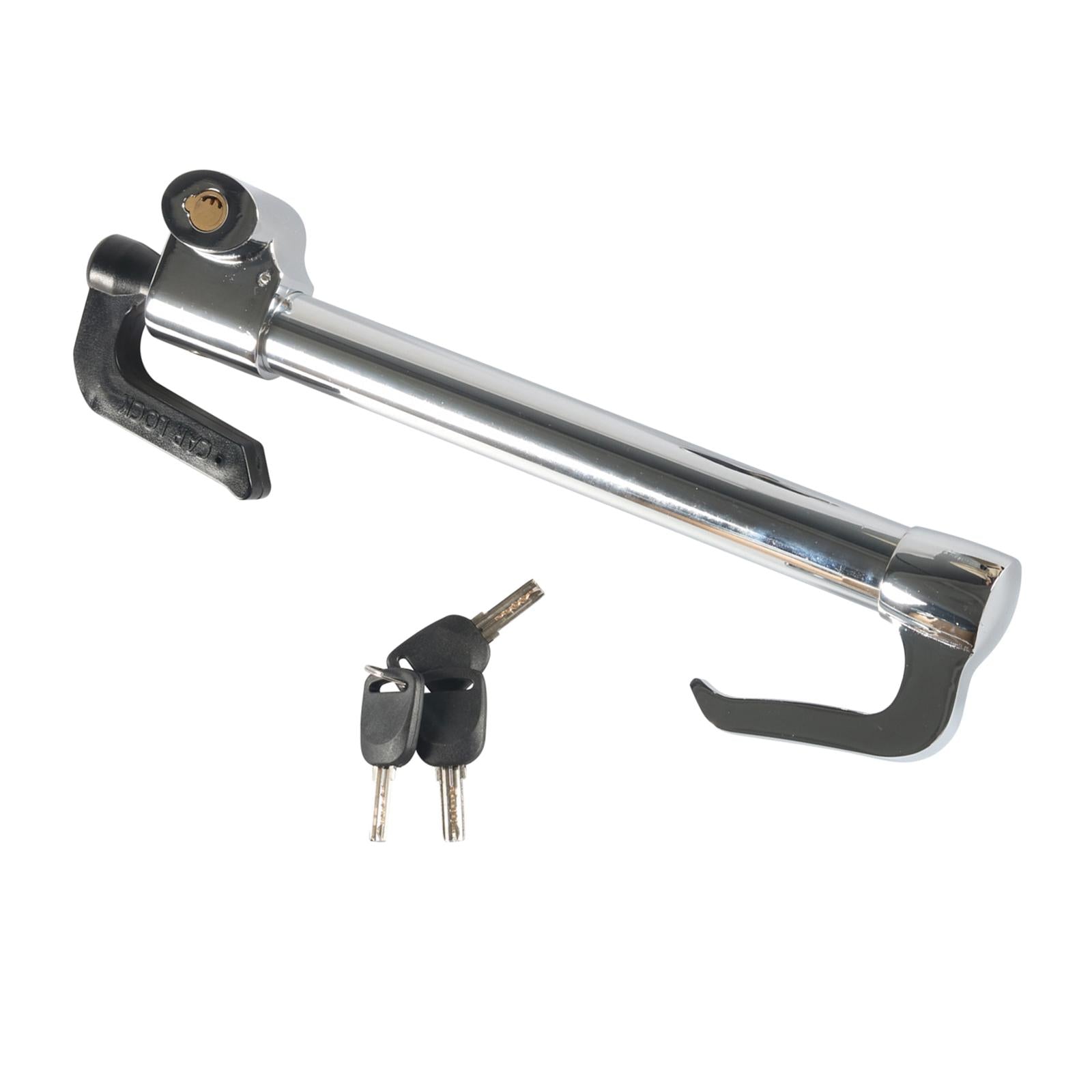 Steering Wheel Lock Telescopic Double Hook Pedal Lock for Van Car Truck