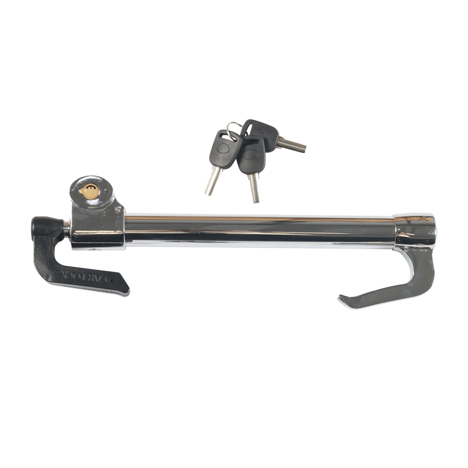 Steering Wheel Lock Telescopic Double Hook Pedal Lock for Van Car Truck